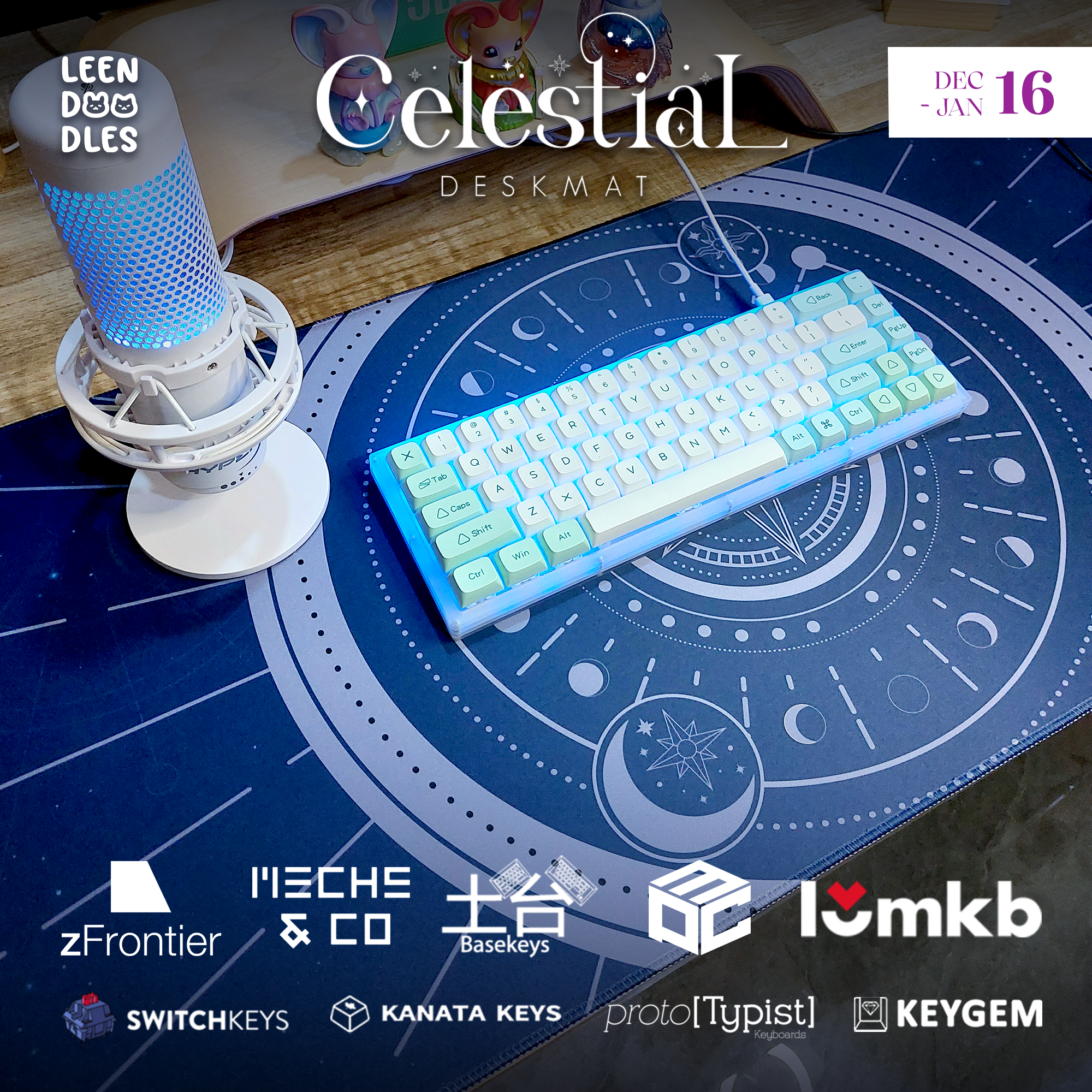 Deskmat "Celestial" R2