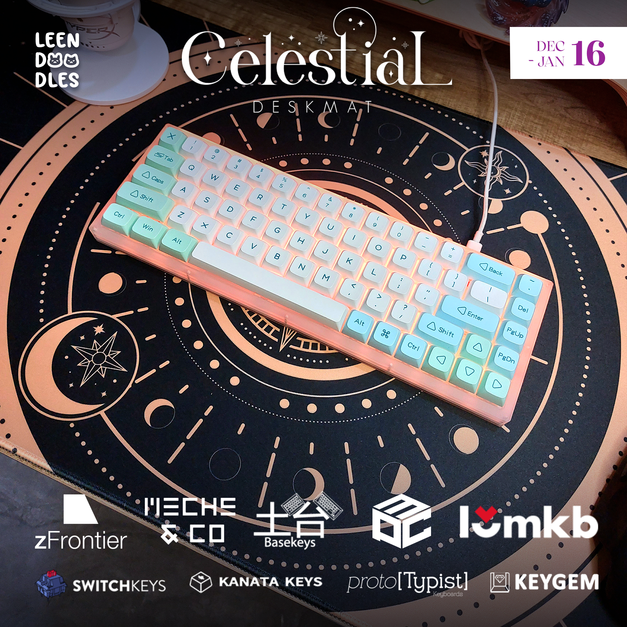 Deskmat "Celestial" R2