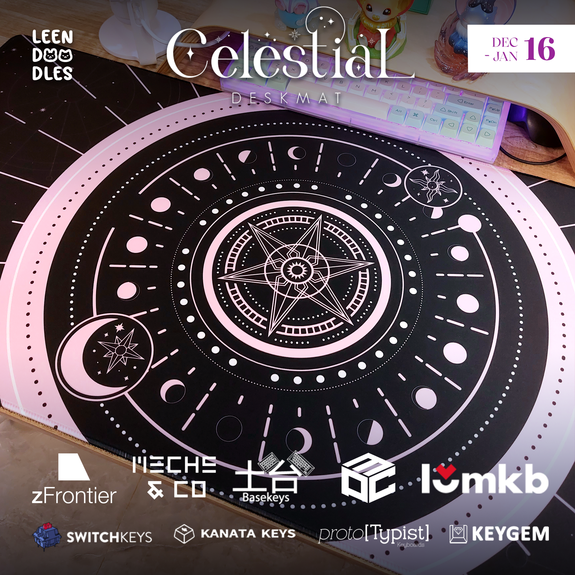 Deskmat "Celestial" R2