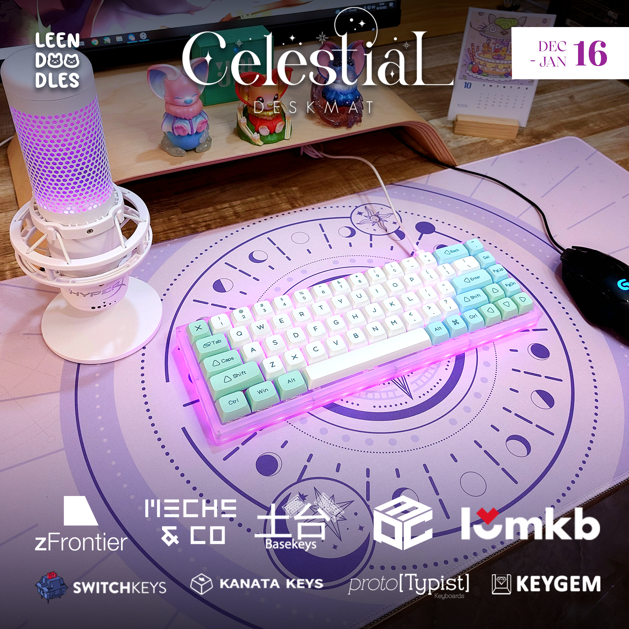 Deskmat "Celestial" R2