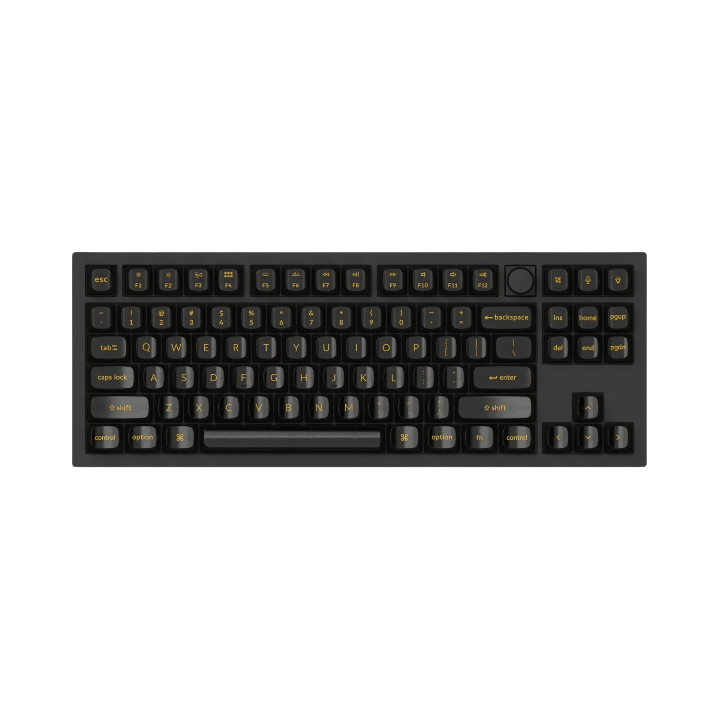 Keychron Black Transparent OSA Keycaps