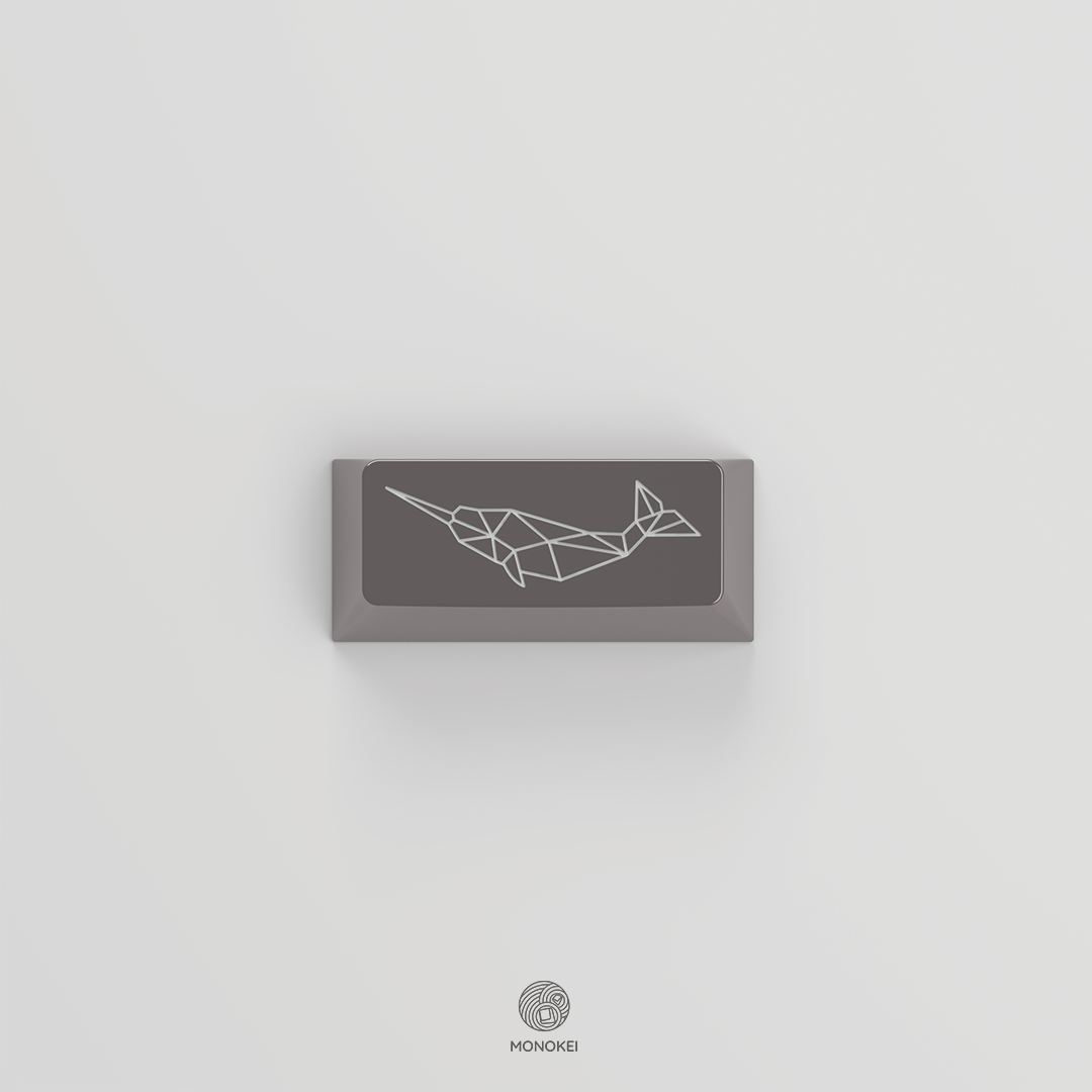 MONOKEI Narwhal Kei Cap Artisan Keycap