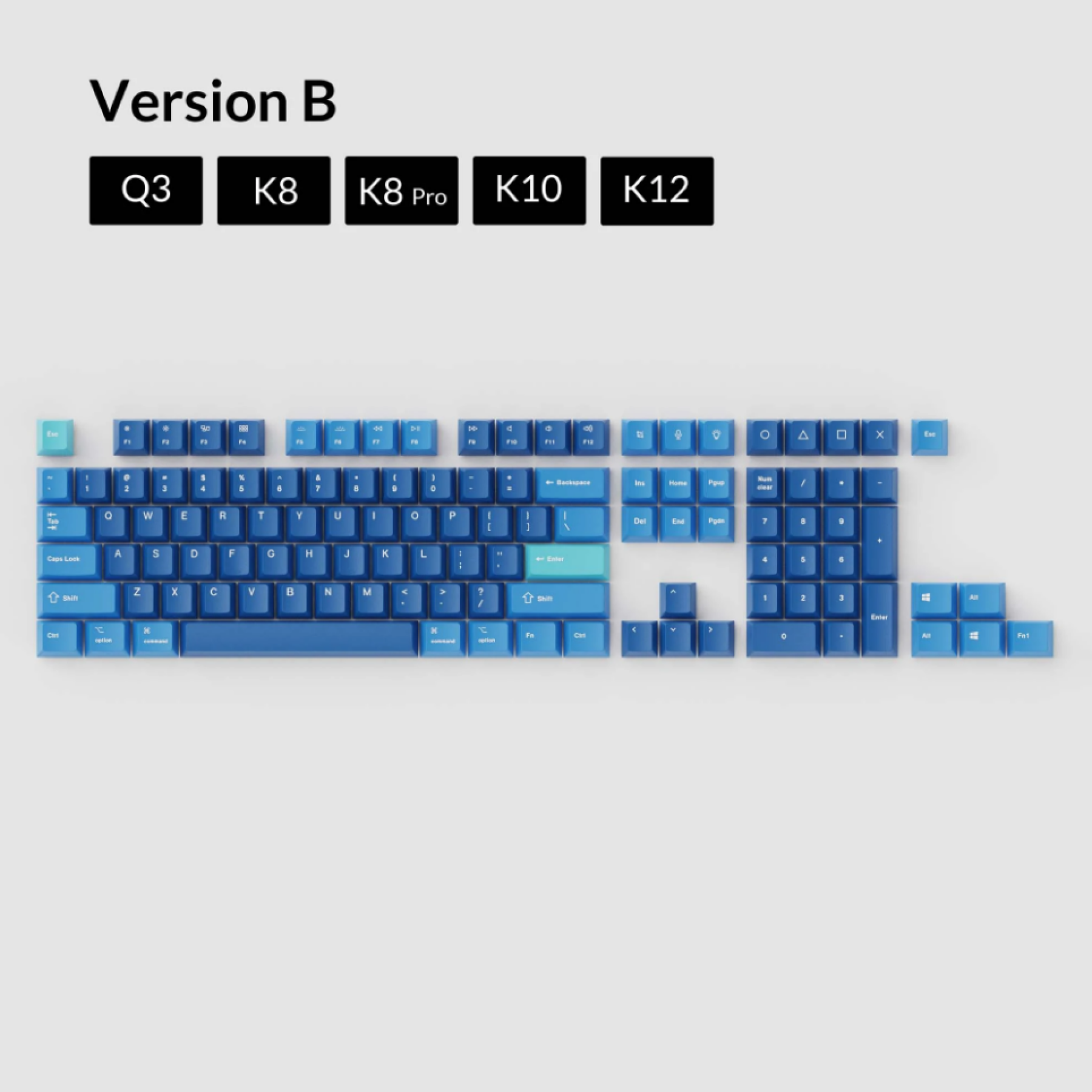 Keychron PBT Keycap Sets - ANSI