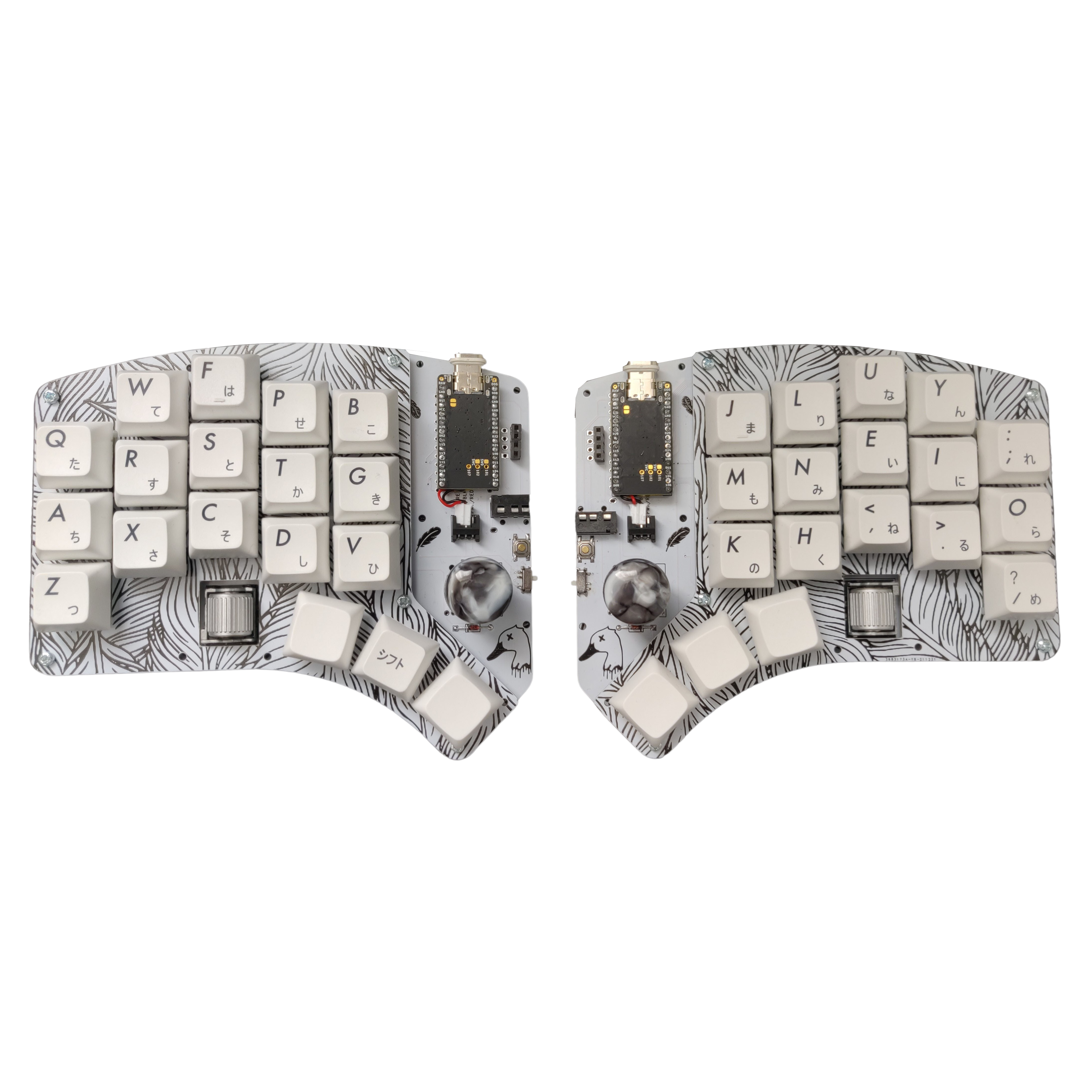 Waterfowl 36-Key Split Keyboard Kit