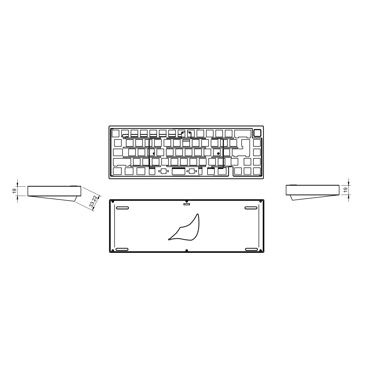 Roze65 Keyboard Kit