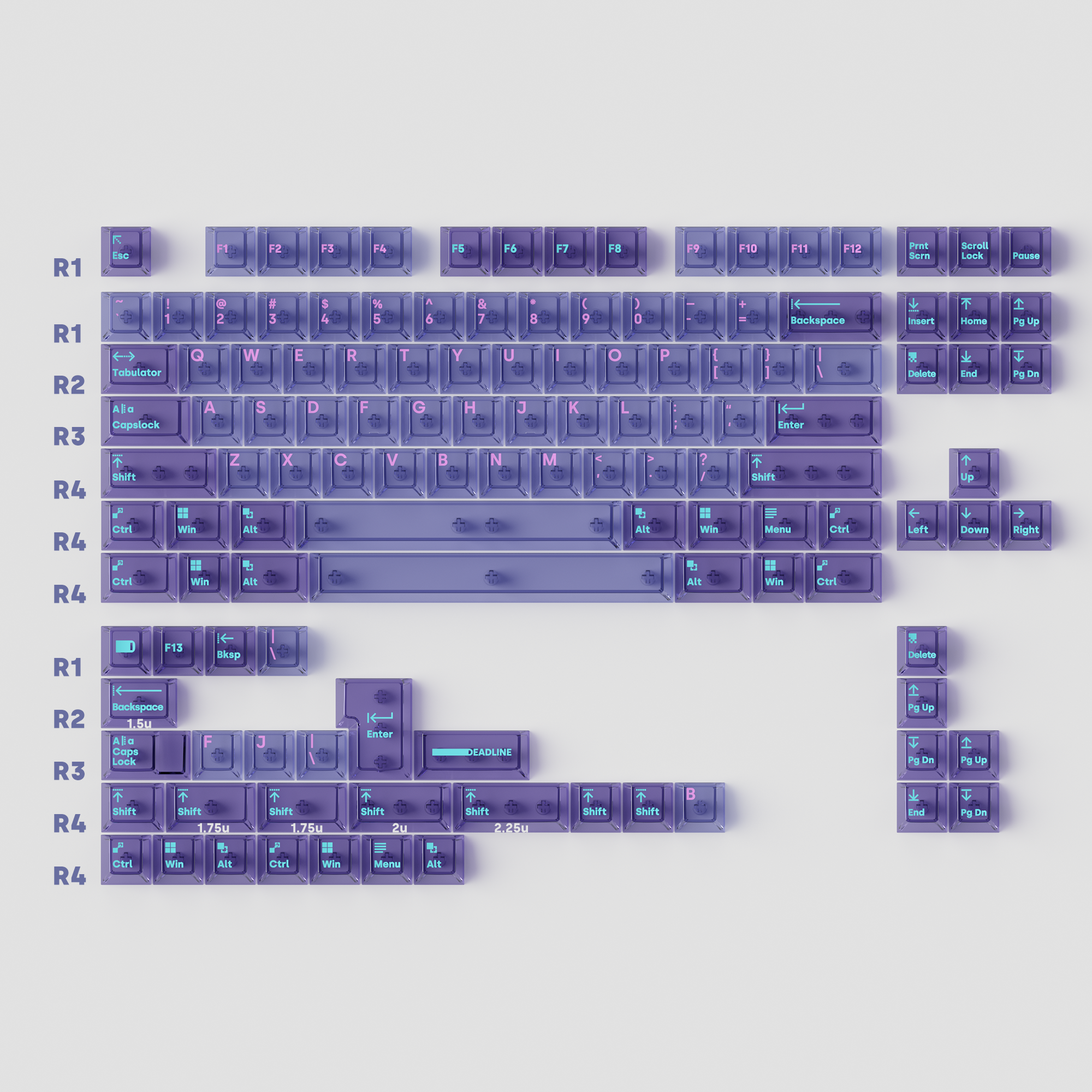 Deadline AirR PC Keycaps