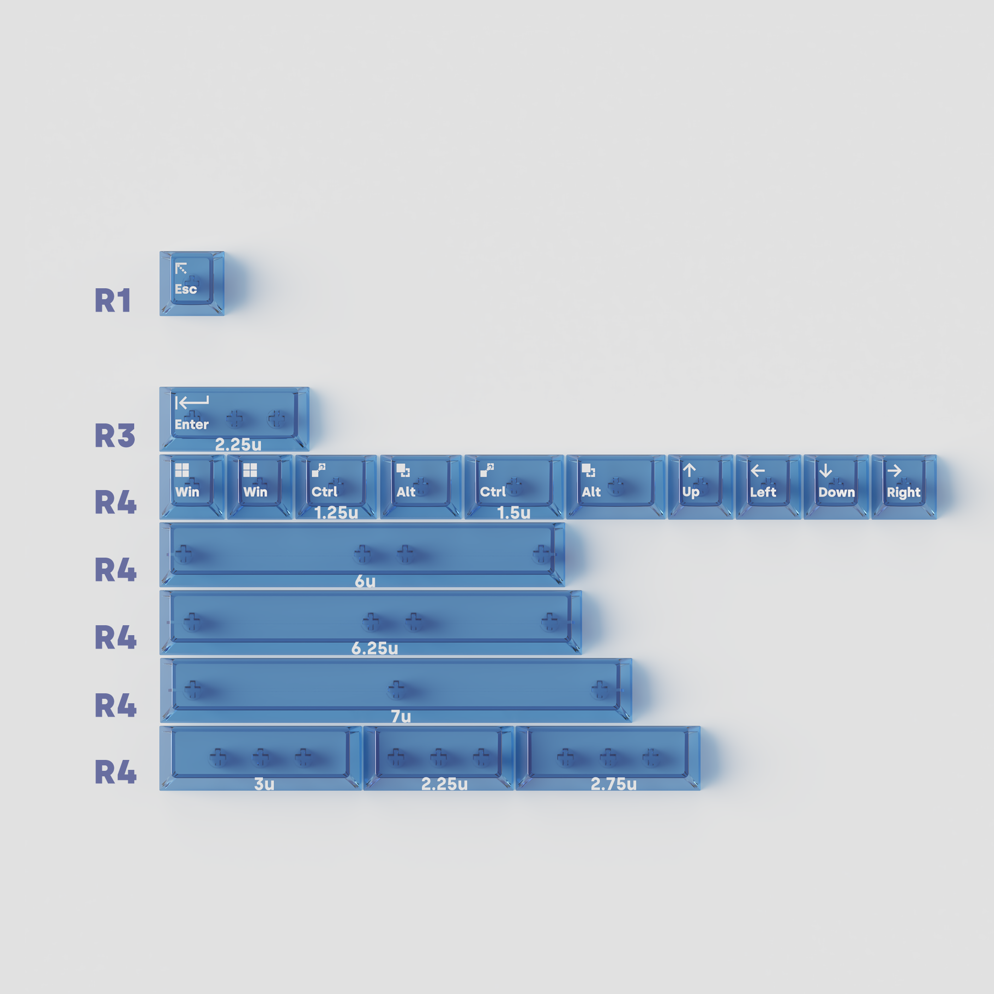 Deadline AirR PC Keycaps
