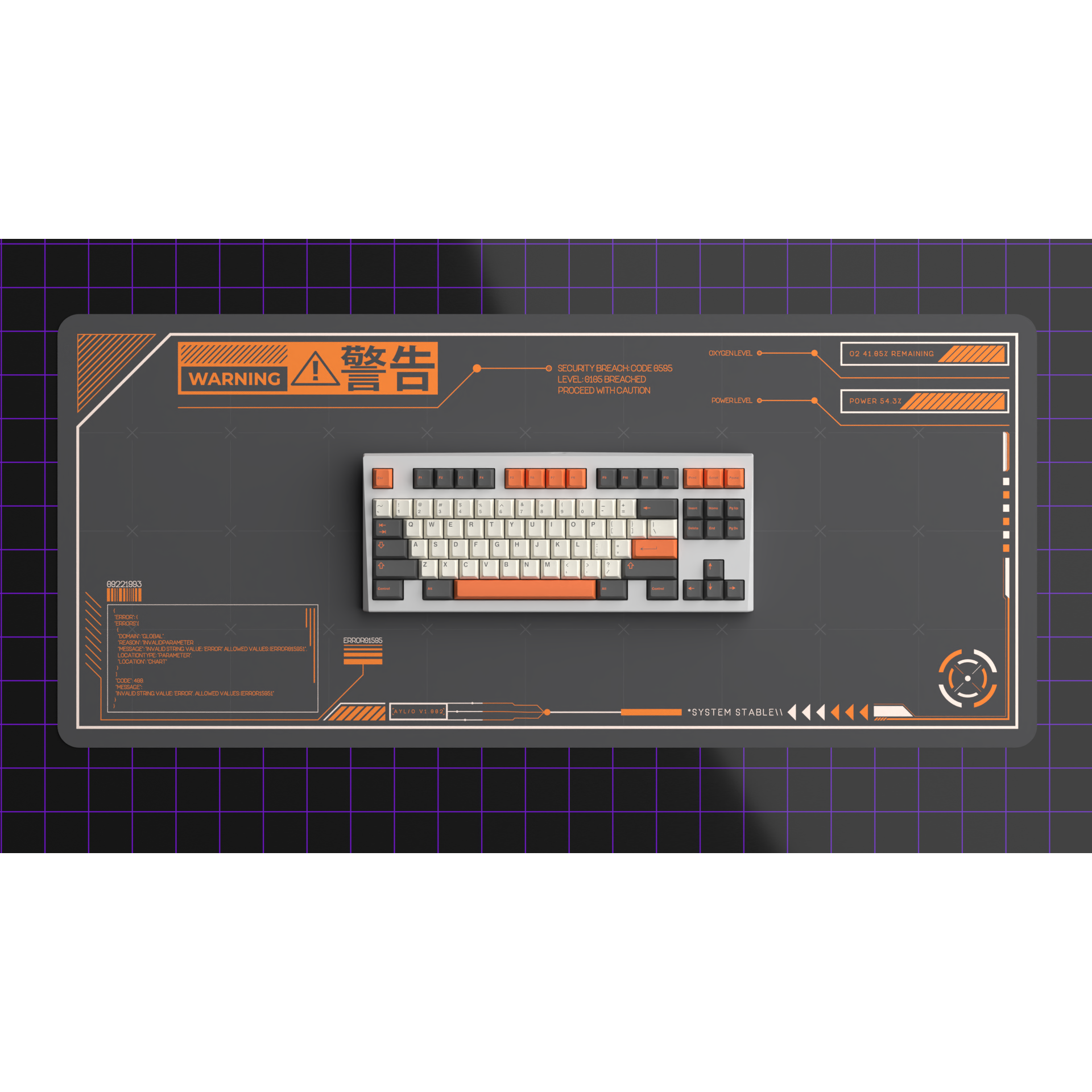 Deskmat "Cyber Cell"