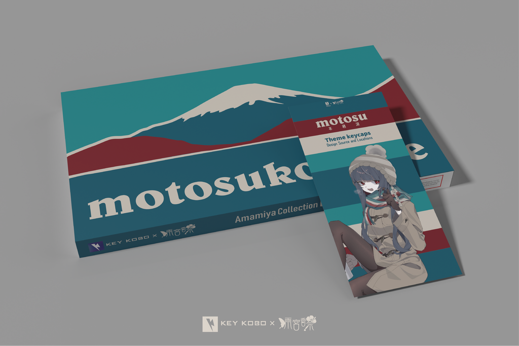 Keykobo Motosu Lake Keycaps