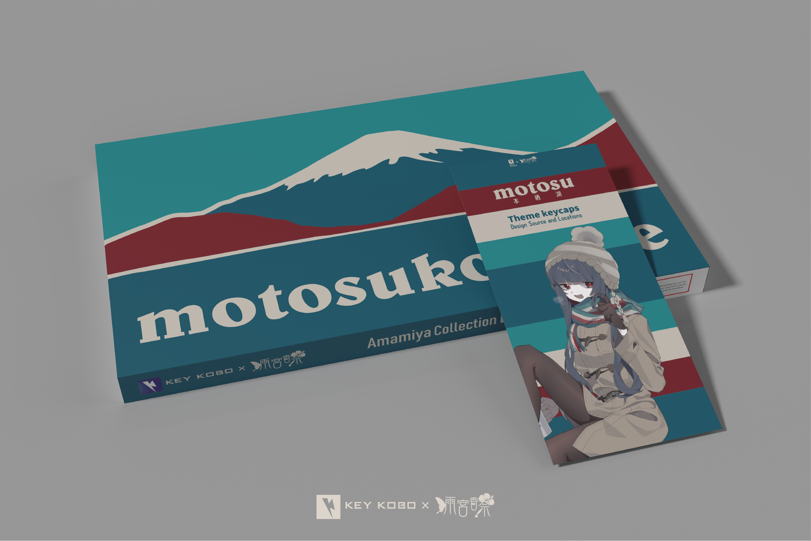 Keykobo Motosu Lake Keycaps - Pre-Order