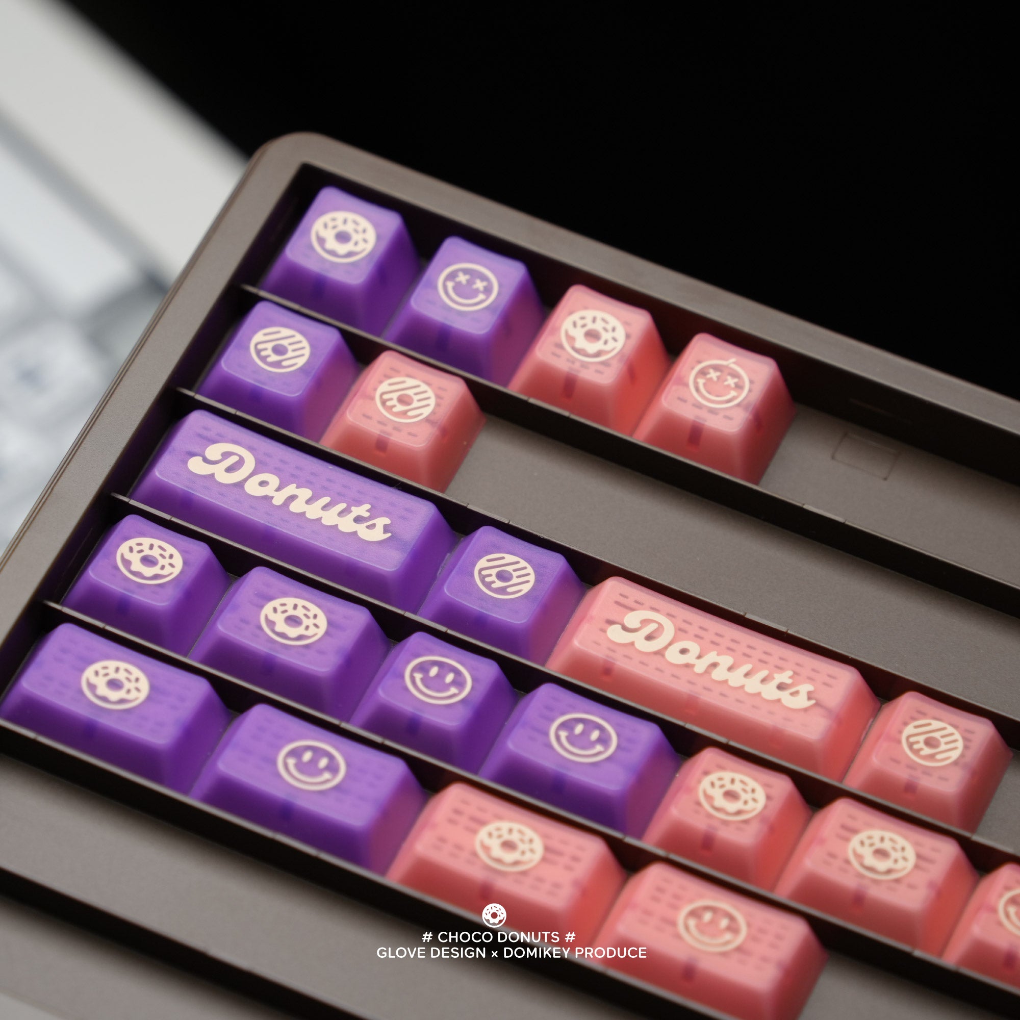 DMK ChocoDonuts R2 Keycaps - Group-Buy