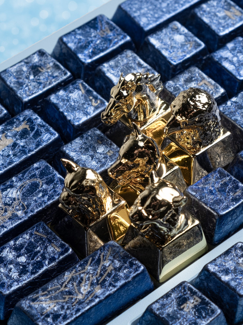 Awekeys Wild Ice Full Metal Keycaps Set - Group-Buy
