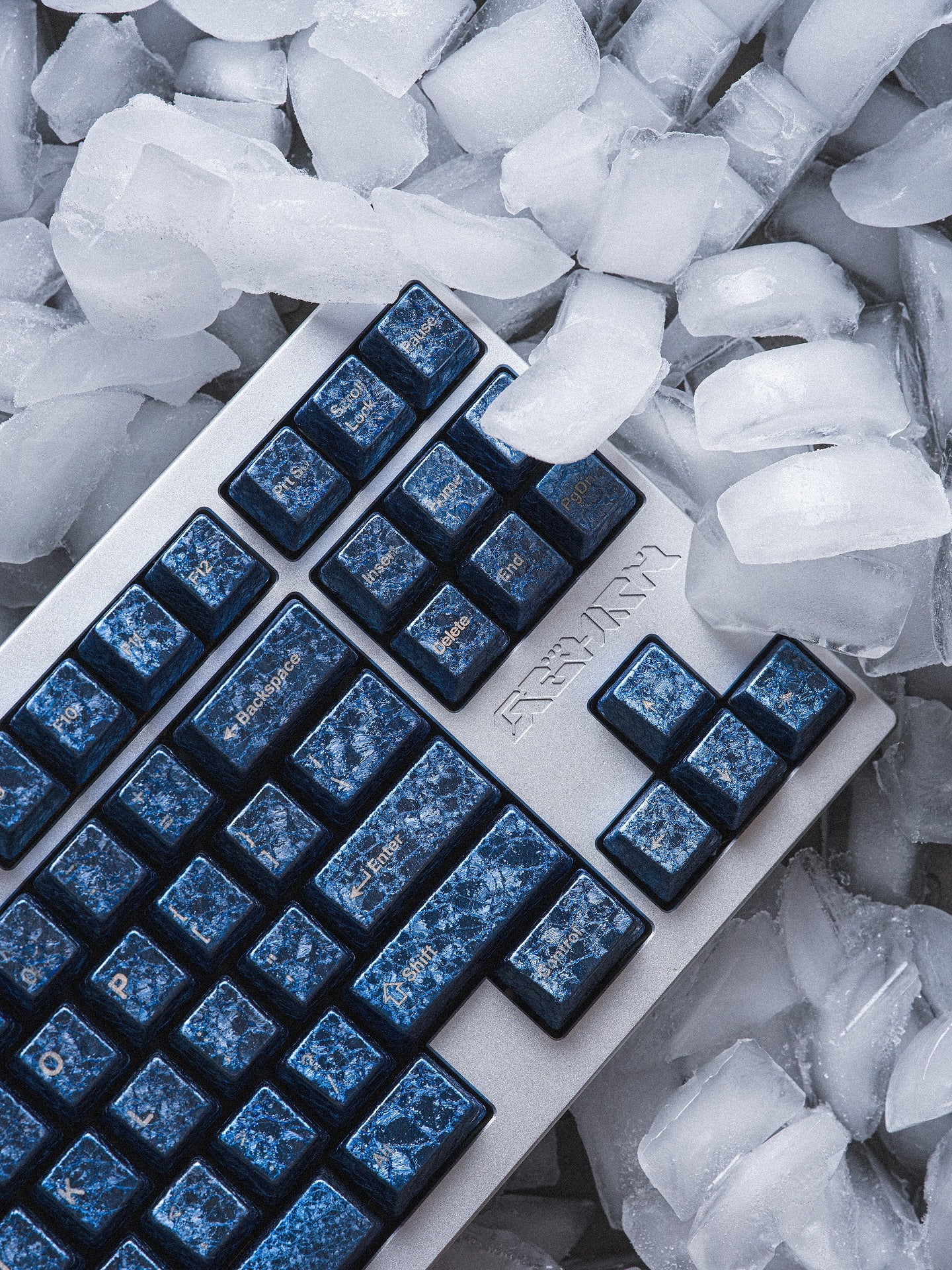 Awekeys Wild Ice Full Metal Keycaps Set - Group-Buy