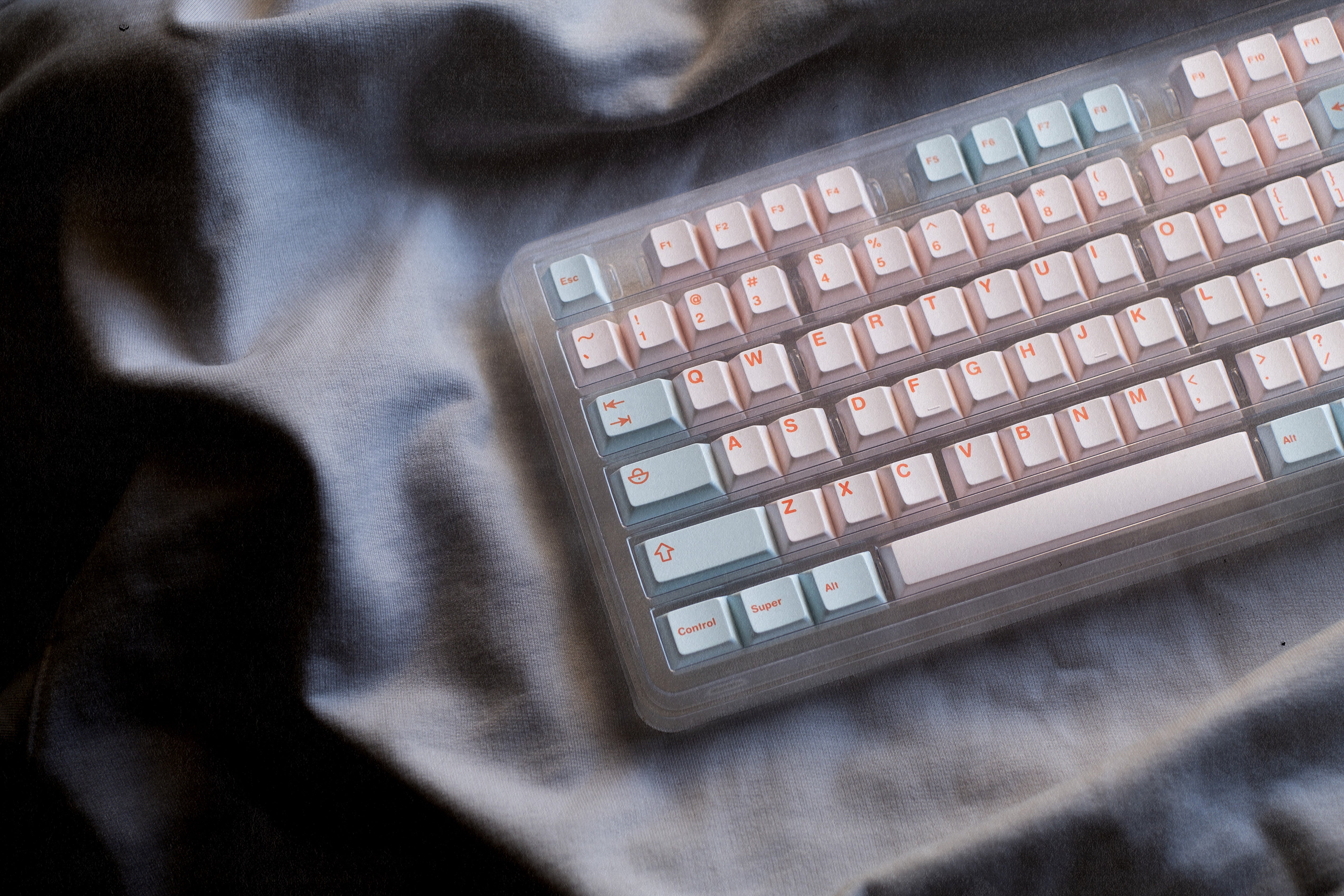 Salmon Reborn R2 Keycaps - Group-Buy