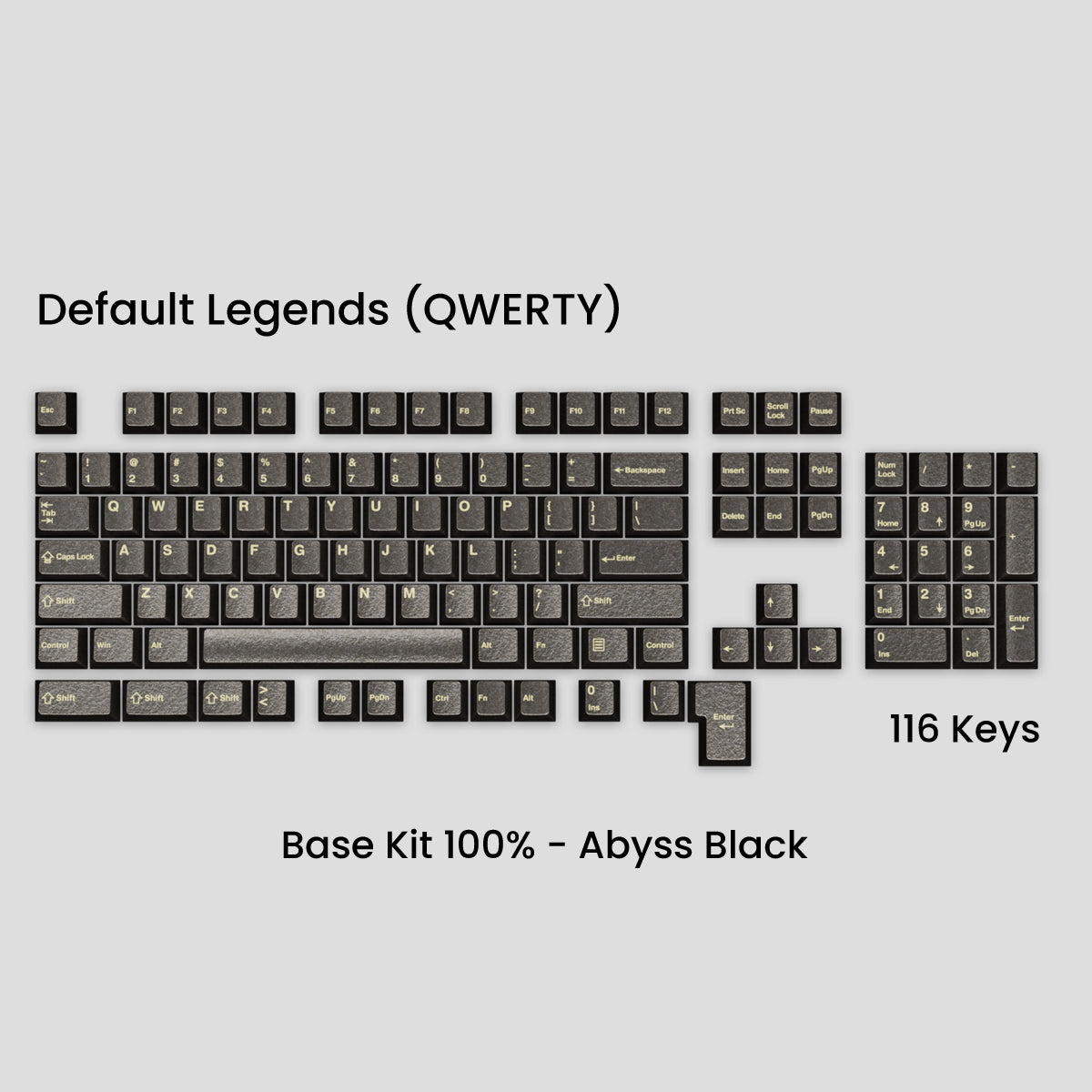 Awekeys Wild Ice Full Metal Keycaps Set - Group-Buy