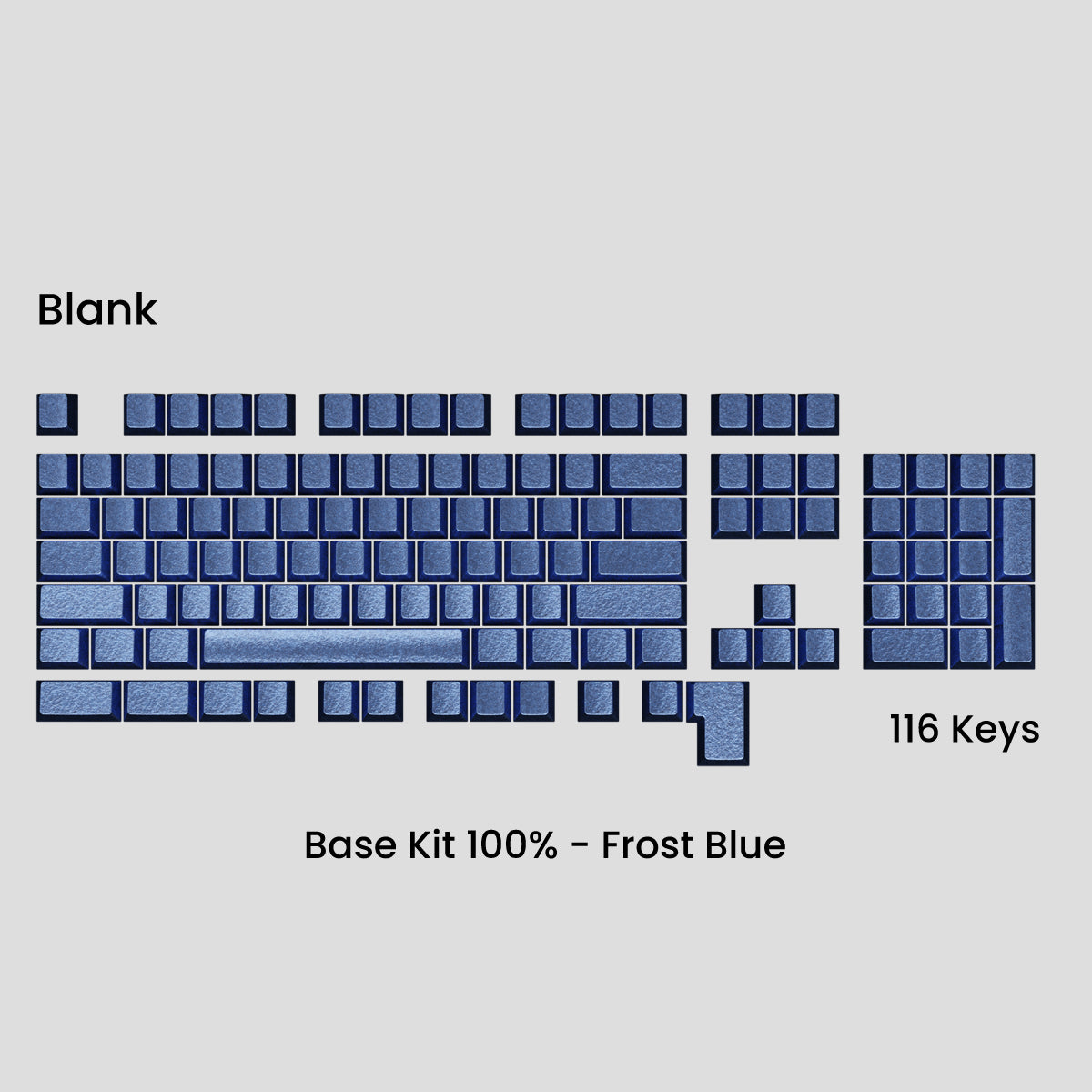 Awekeys Wild Ice Full Metal Keycaps Set - Group-Buy