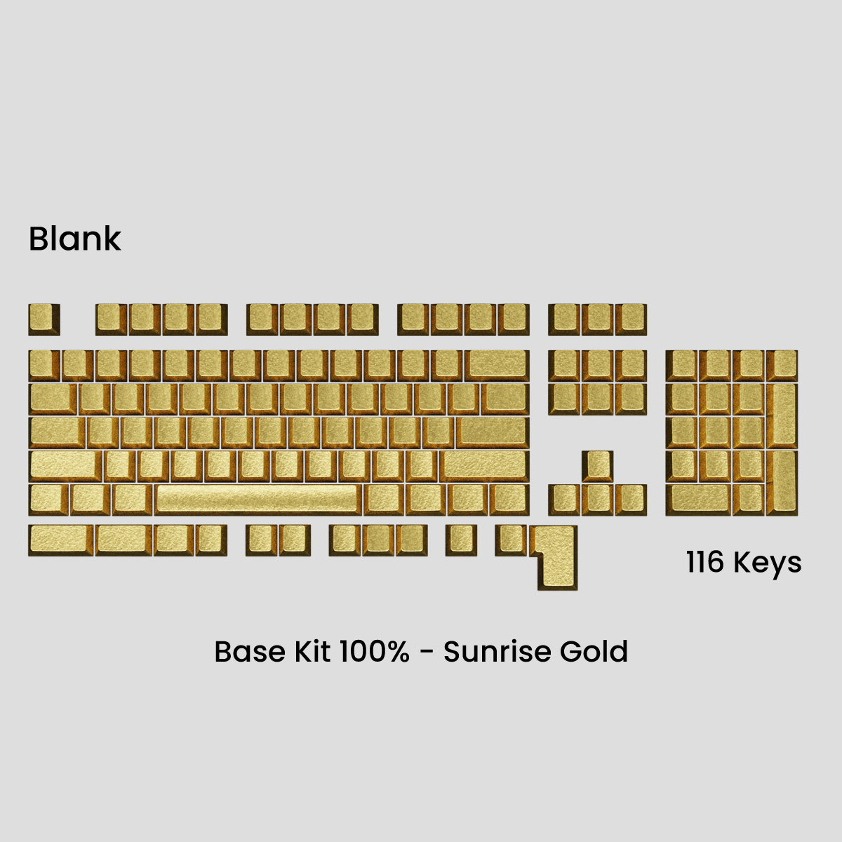 Awekeys Wild Ice Full Metal Keycaps Set - Group-Buy