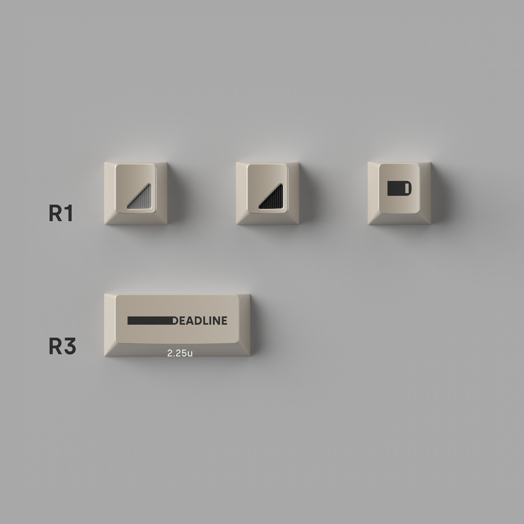 Deadline Studio X Hammer Works - HMC PBT Keycaps