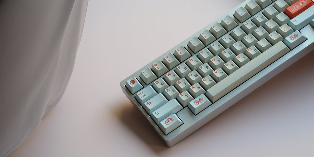 Salmon Reborn R2 Keycaps