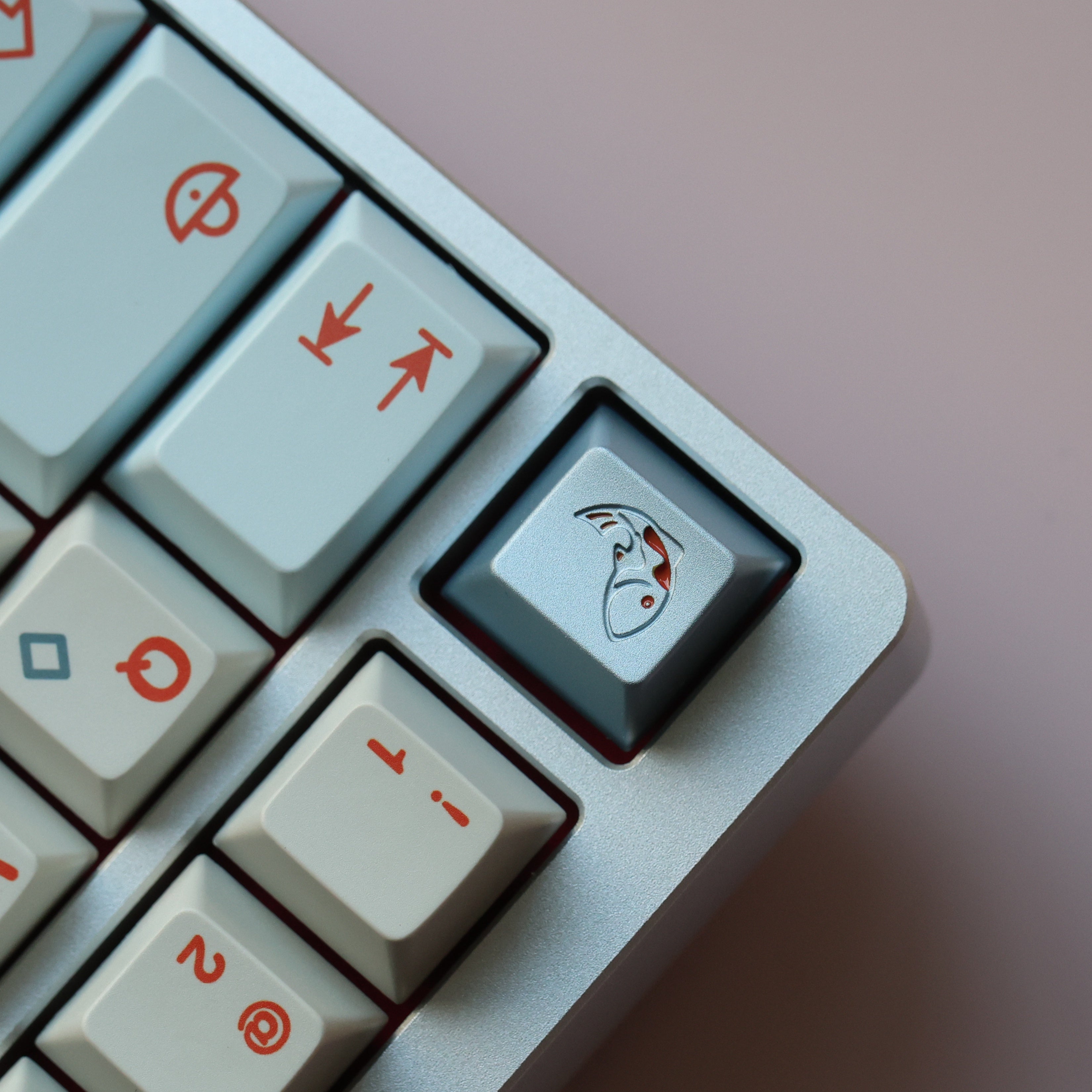 Salmon Reborn R2 Keycaps - Group-Buy