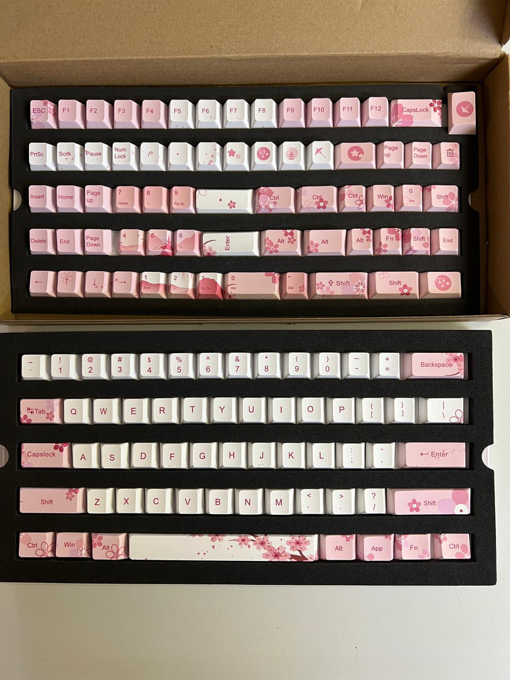 Sakura Keycaps - Display Unit