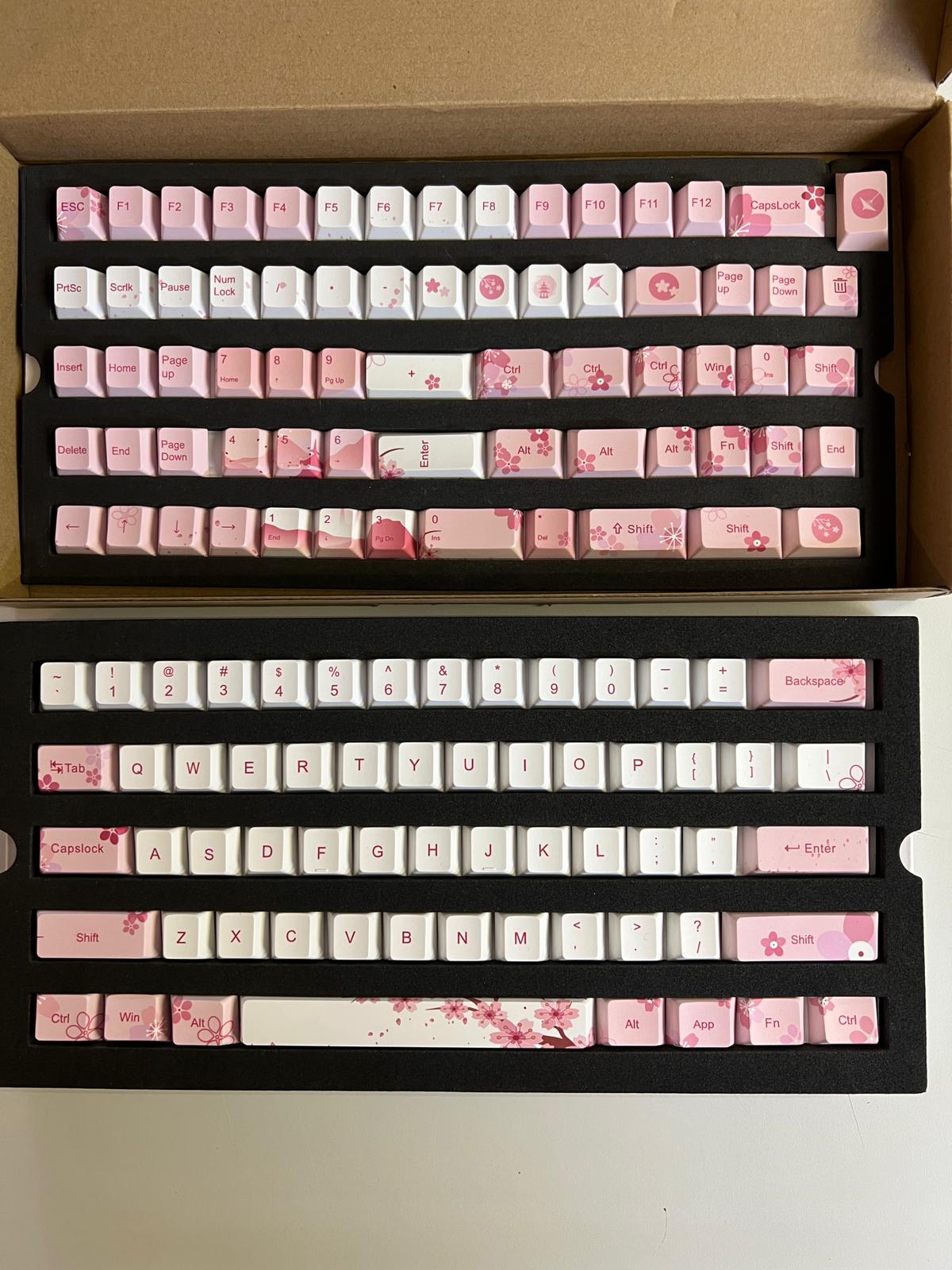 Sakura Keycaps - Display Unit