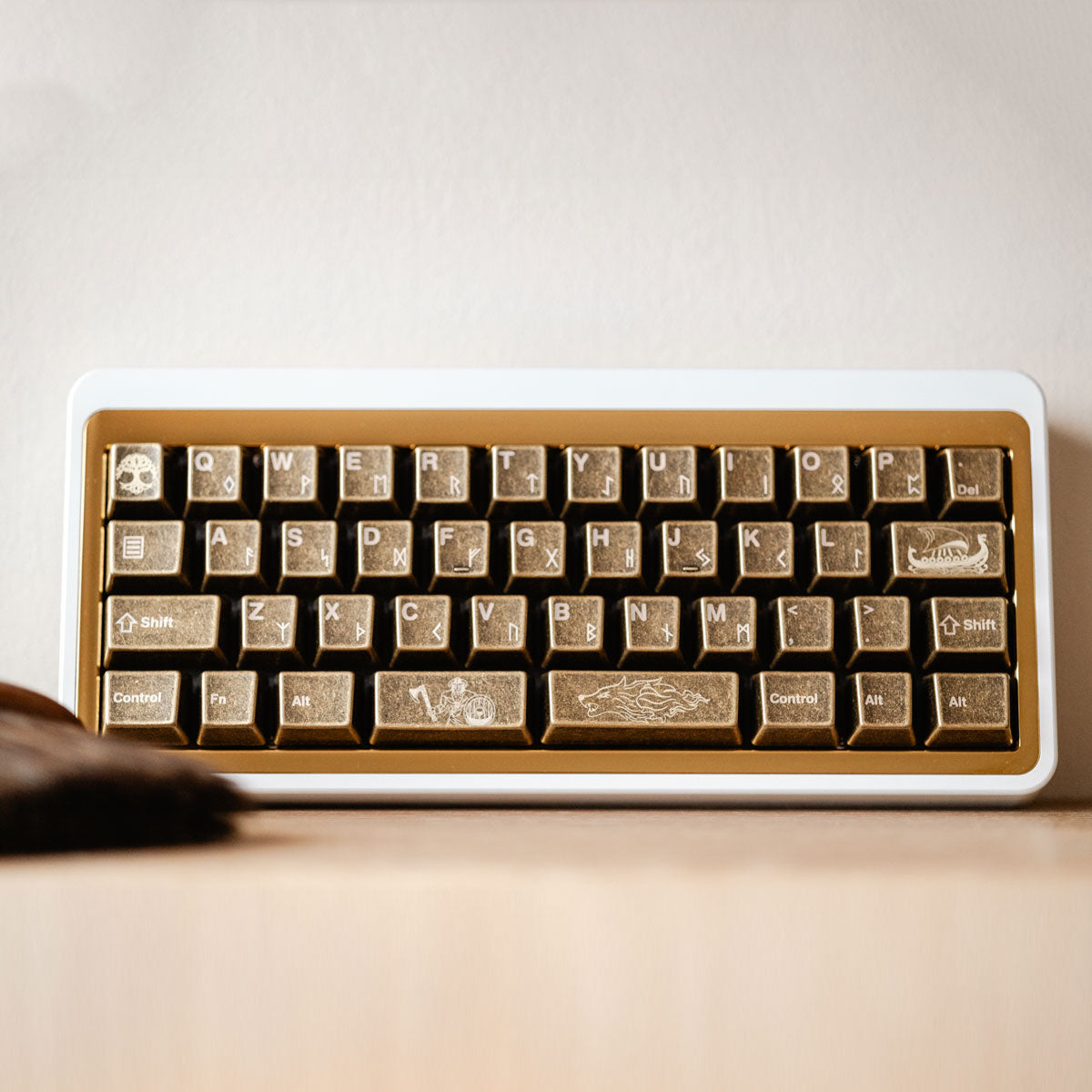 Awekeys Viking Antiques Metal Keycaps Set