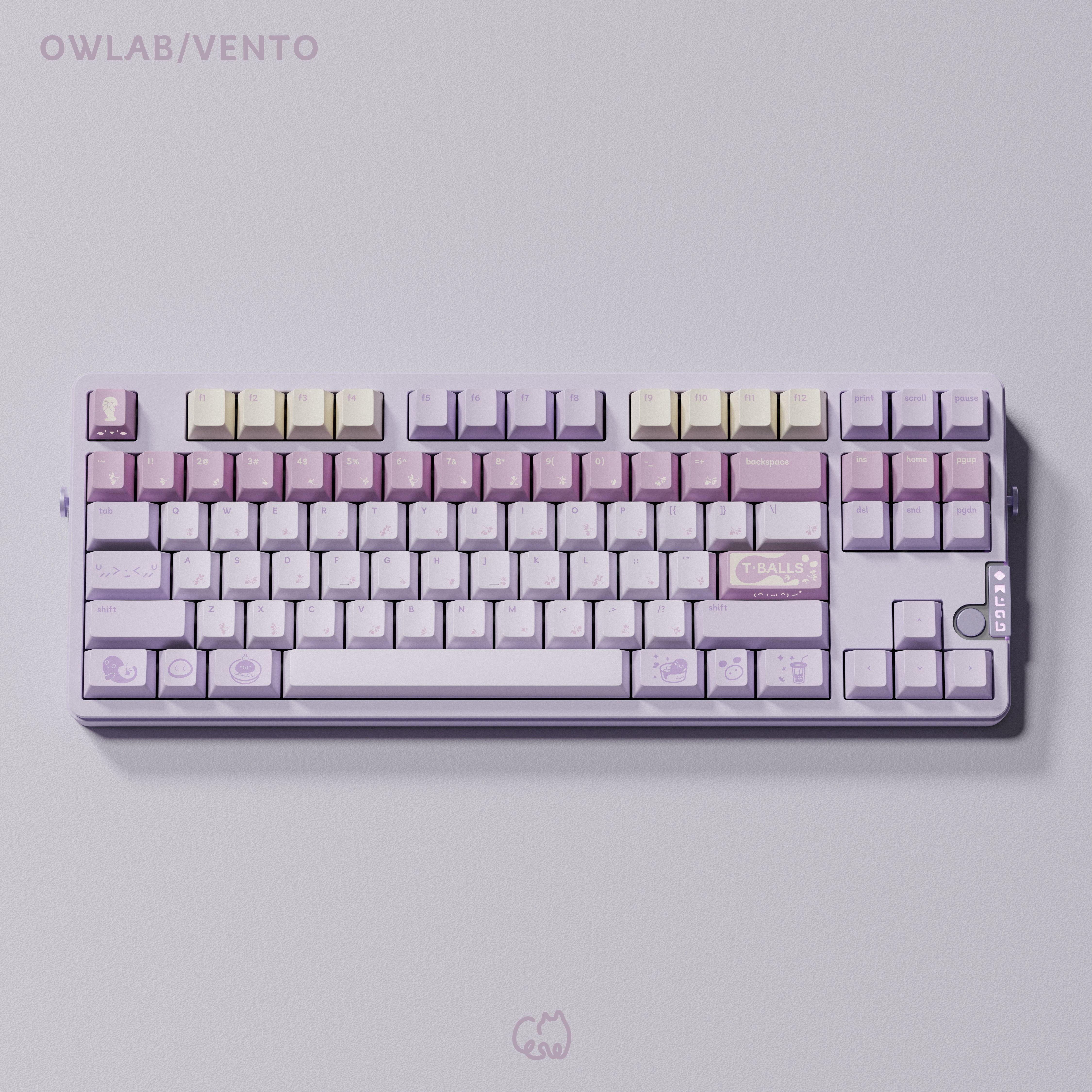 QK Taro Balls Keycap - Pre-Order