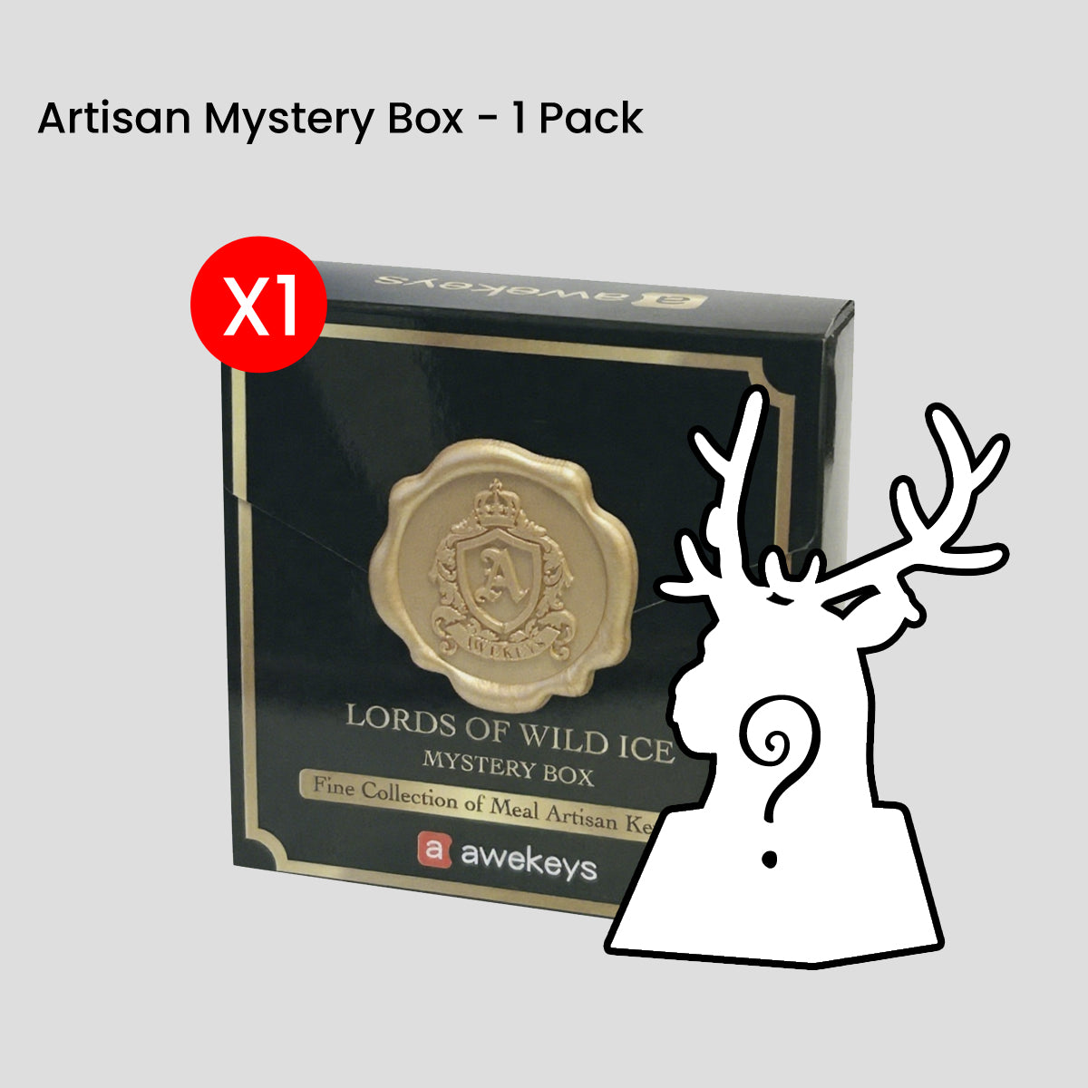 Awekeys Wild Ice Full Metal Keycaps Set - Group-Buy