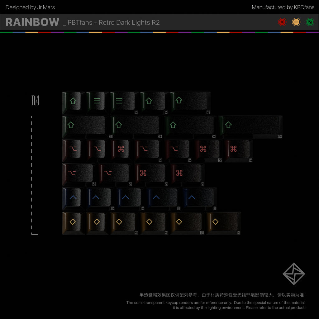 PBTfans Retro Dark Lights