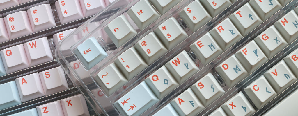 Salmon Reborn R2 Keycaps