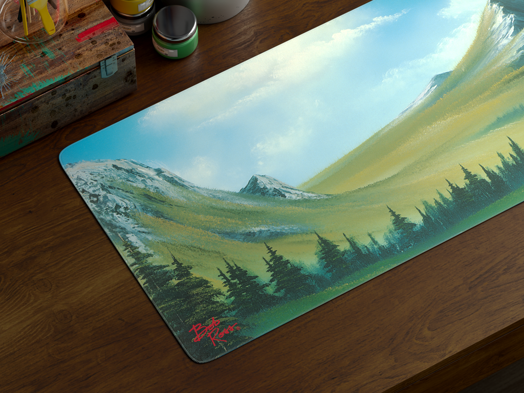 Bob Ross Deskmat