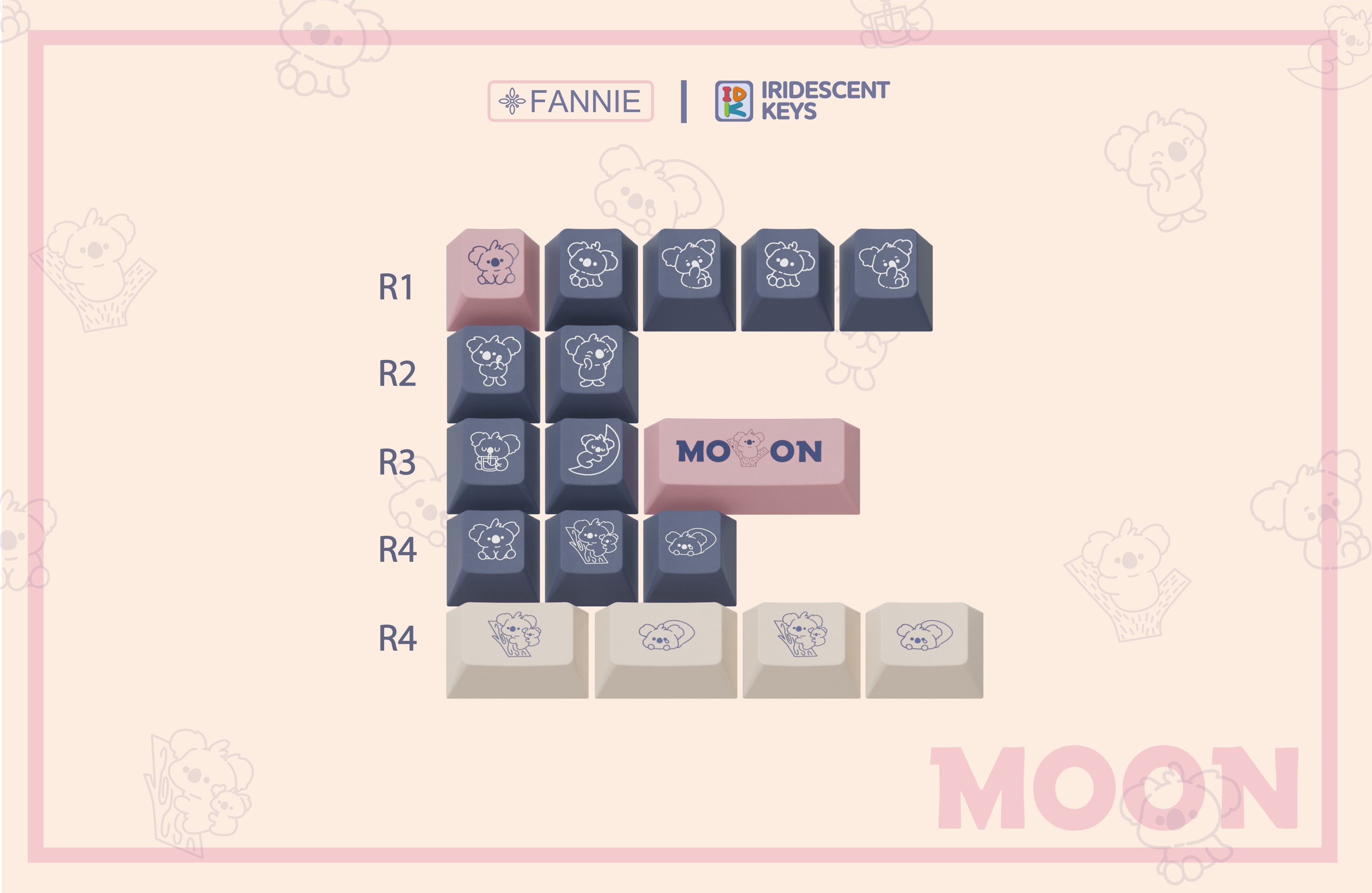 Koala Keycaps - Pre-Order