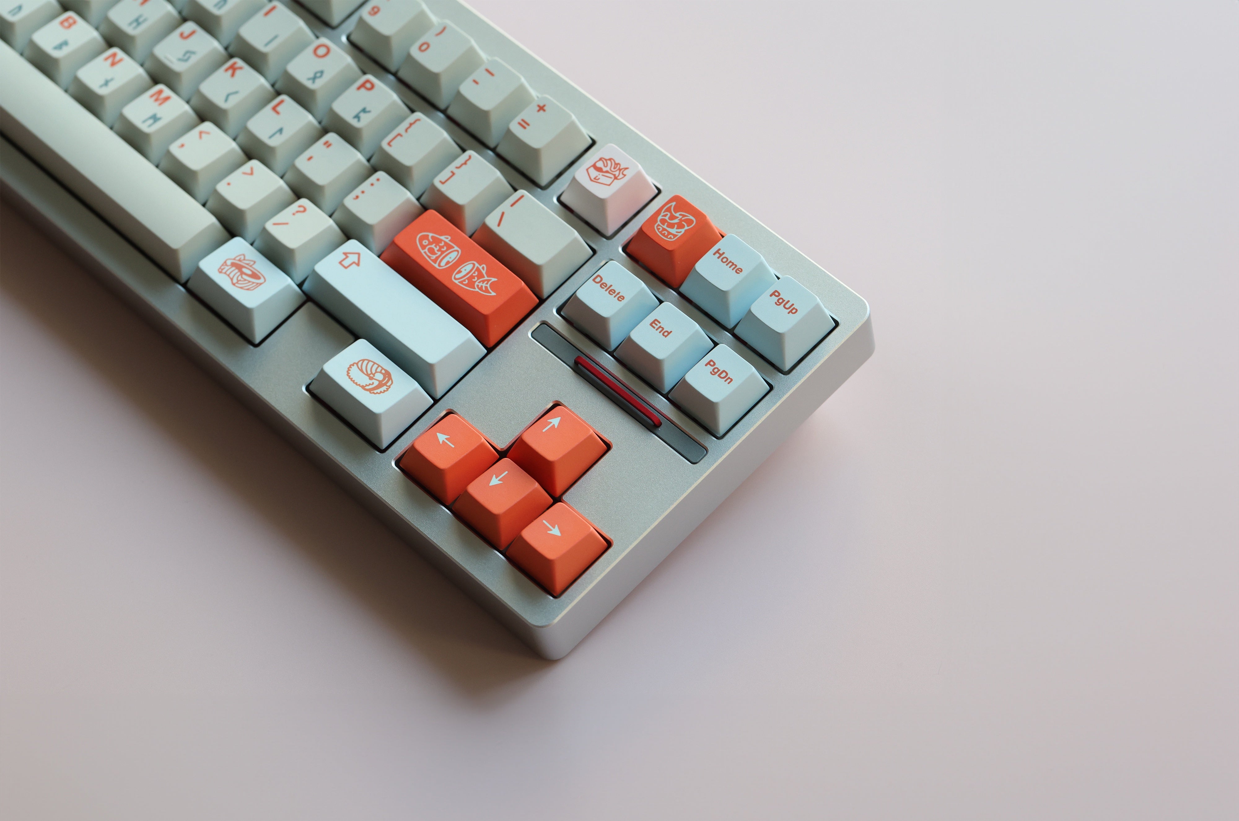 Salmon Reborn R2 Keycaps - Group-Buy