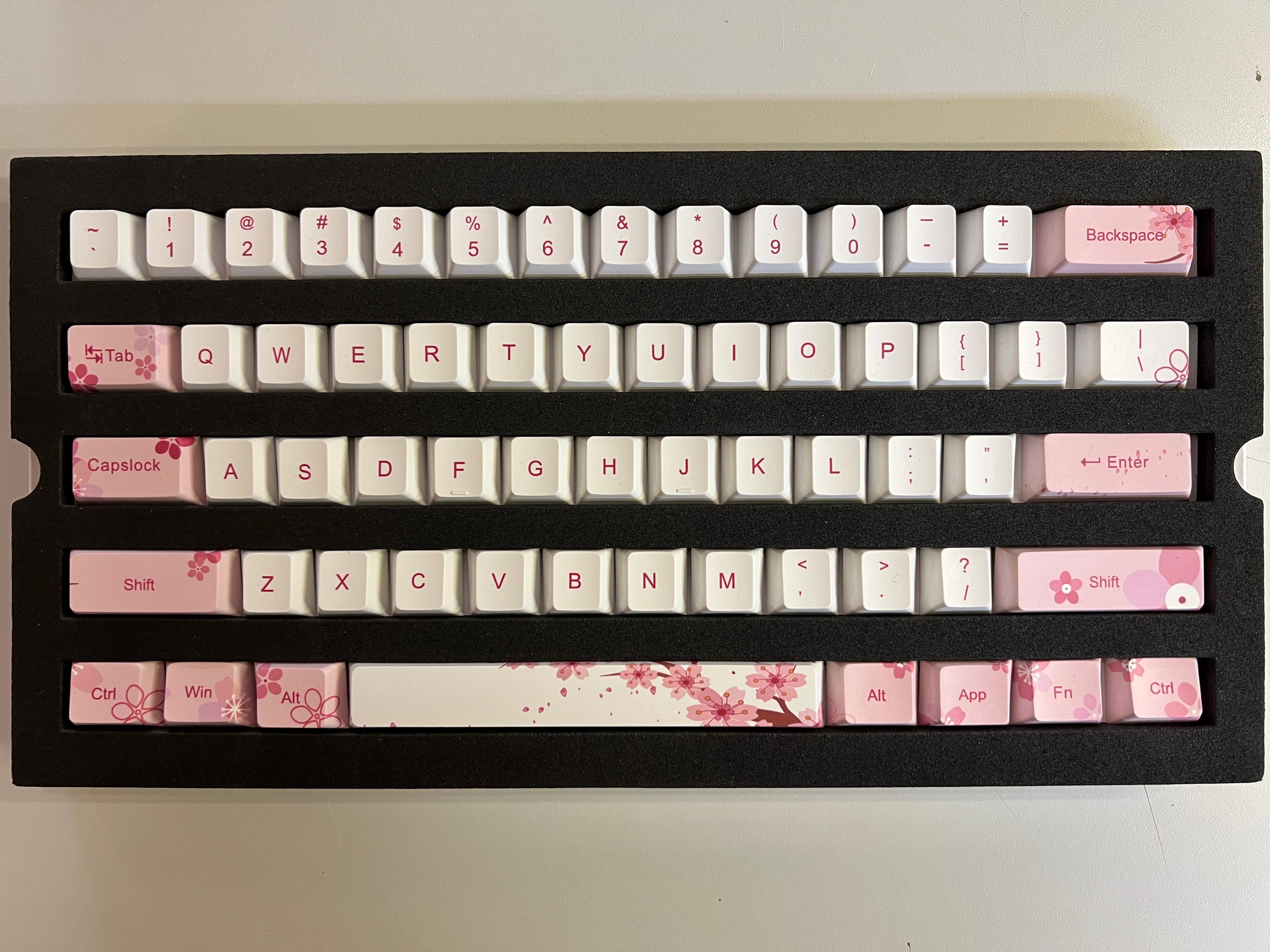 Sakura Keycaps - Display Unit