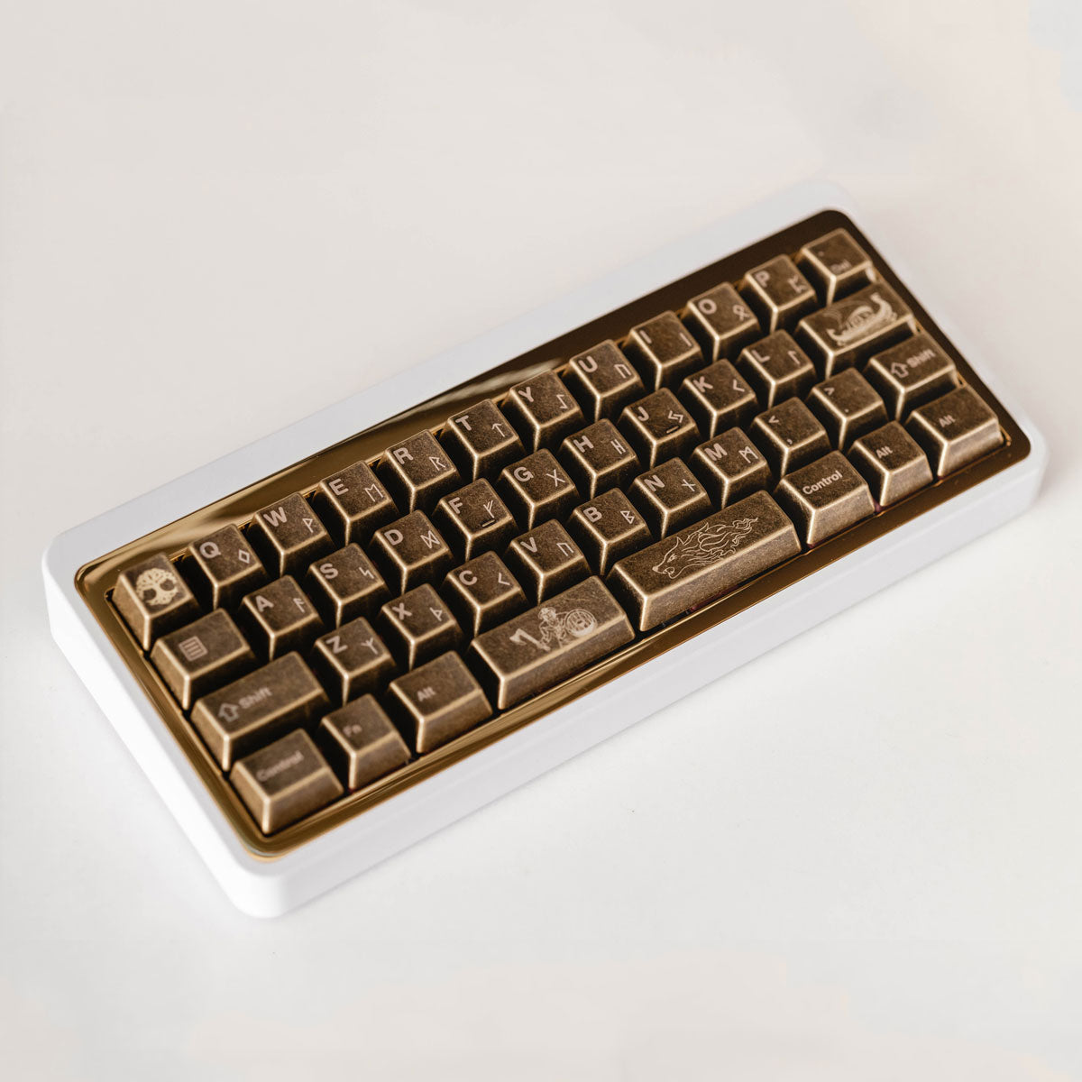 Awekeys Viking Antiques Metal Keycaps Set