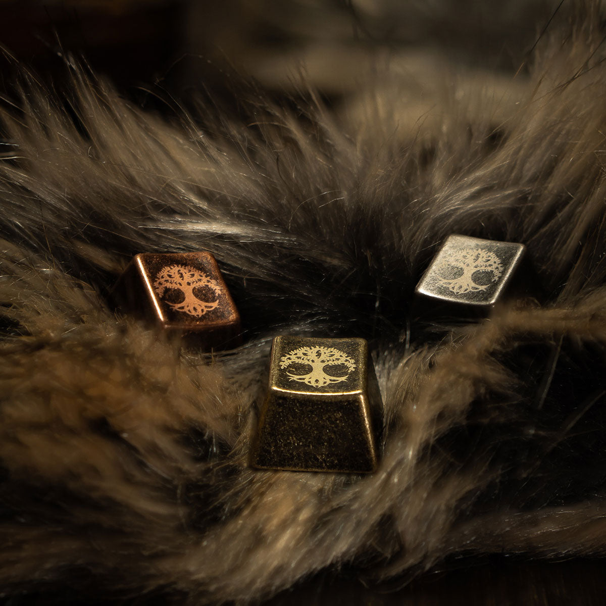 Awekeys Viking Antiques Metal Keycaps Set