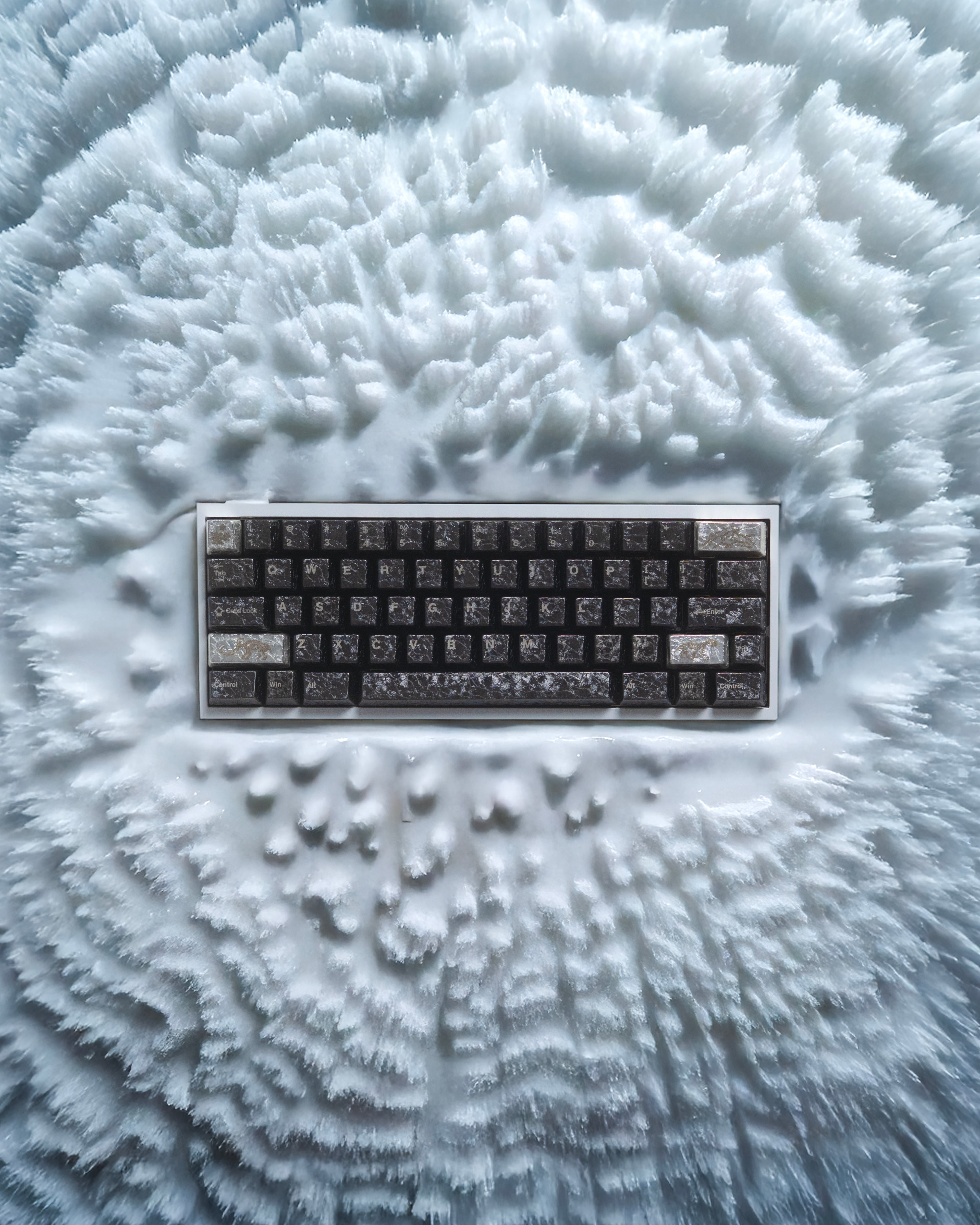 Awekeys Wild Ice Full Metal Keycaps Set - Group-Buy