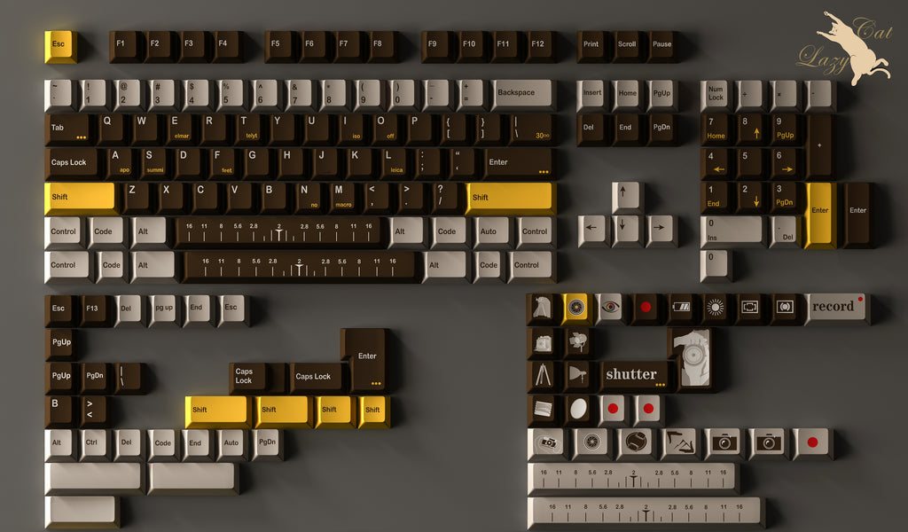 VELOCIFIRE Photographer Keycapset