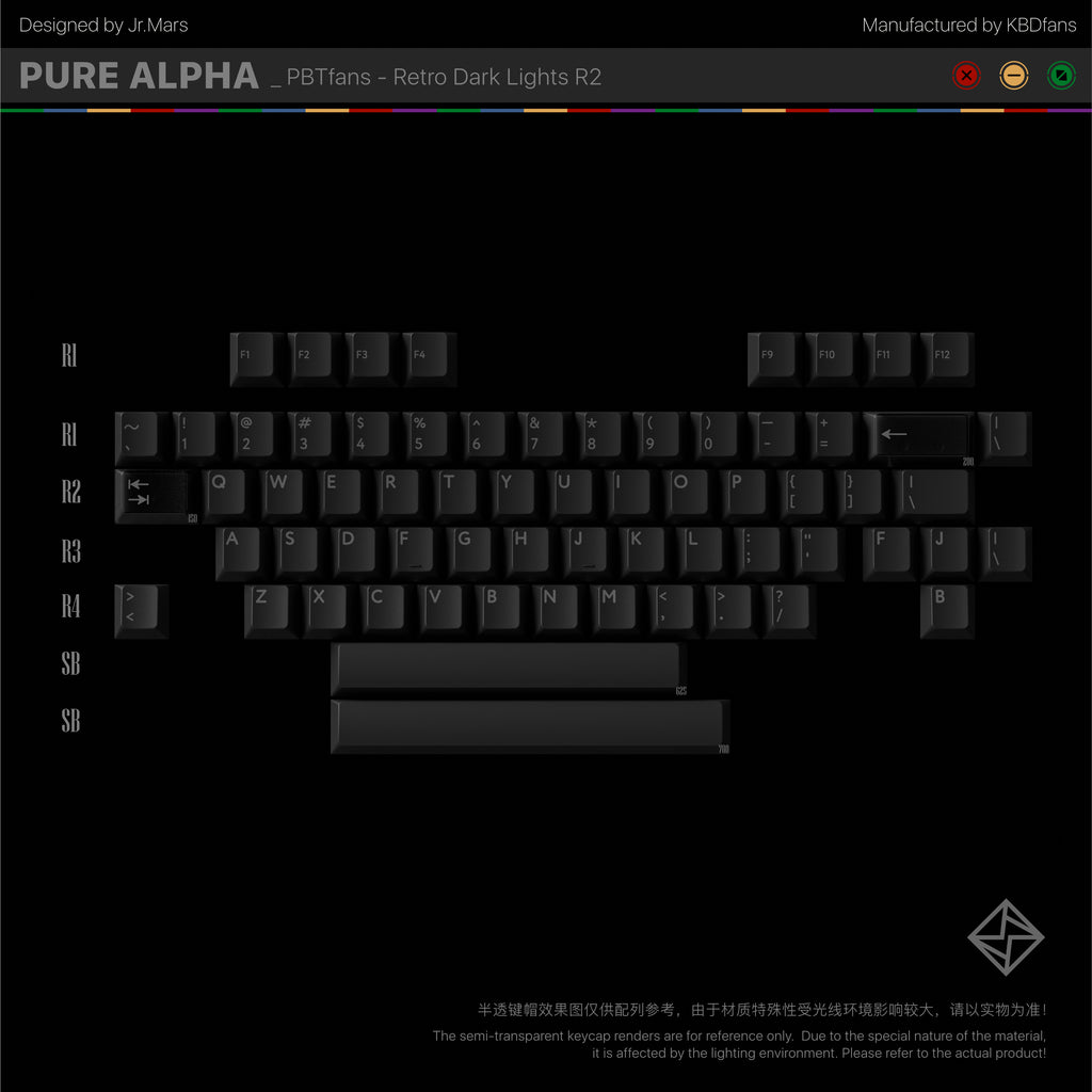 PBTfans Retro Dark Lights