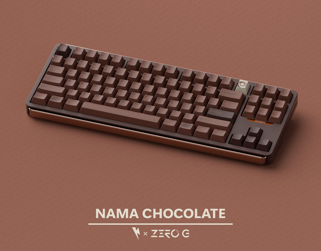 KKB Nama Chocolate Keycaps