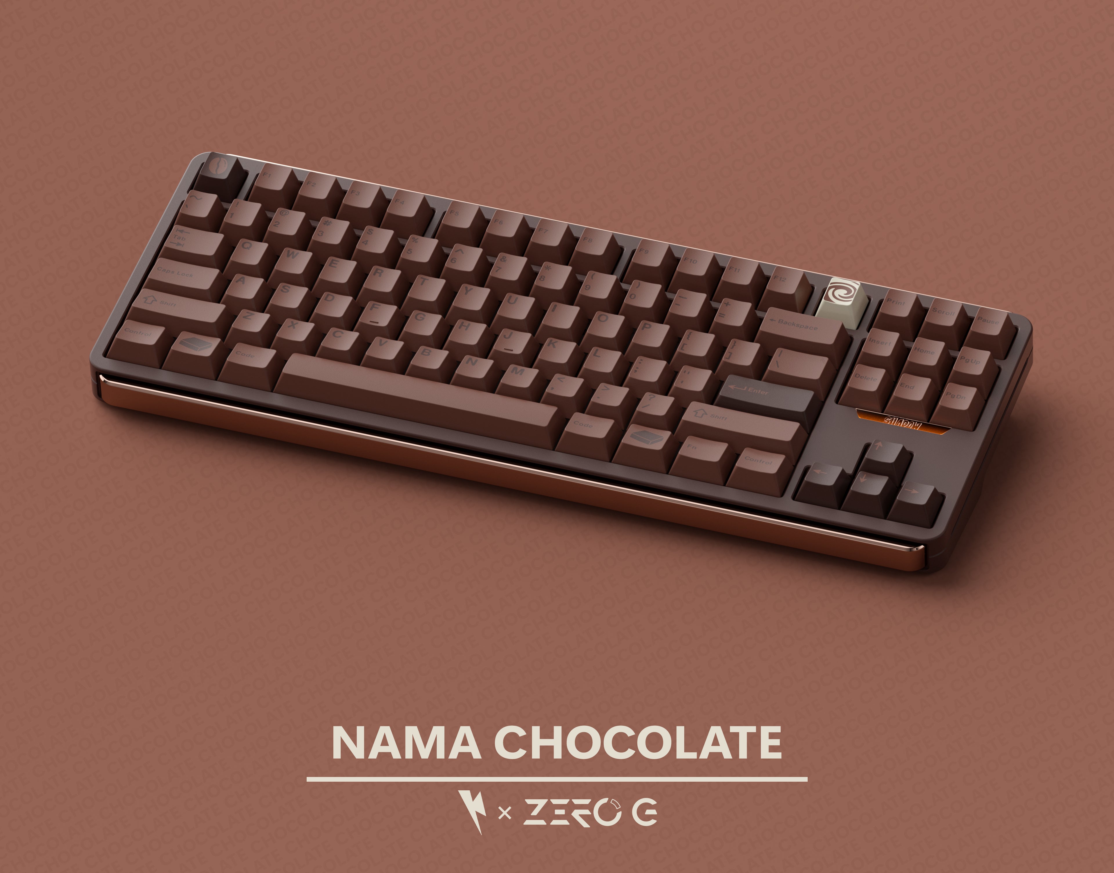 KKB Nama Chocolate Keycaps