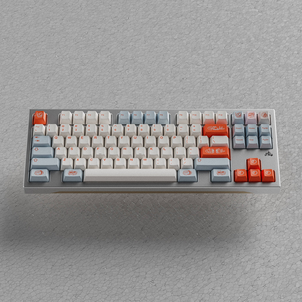 Salmon Reborn R2 Keycaps