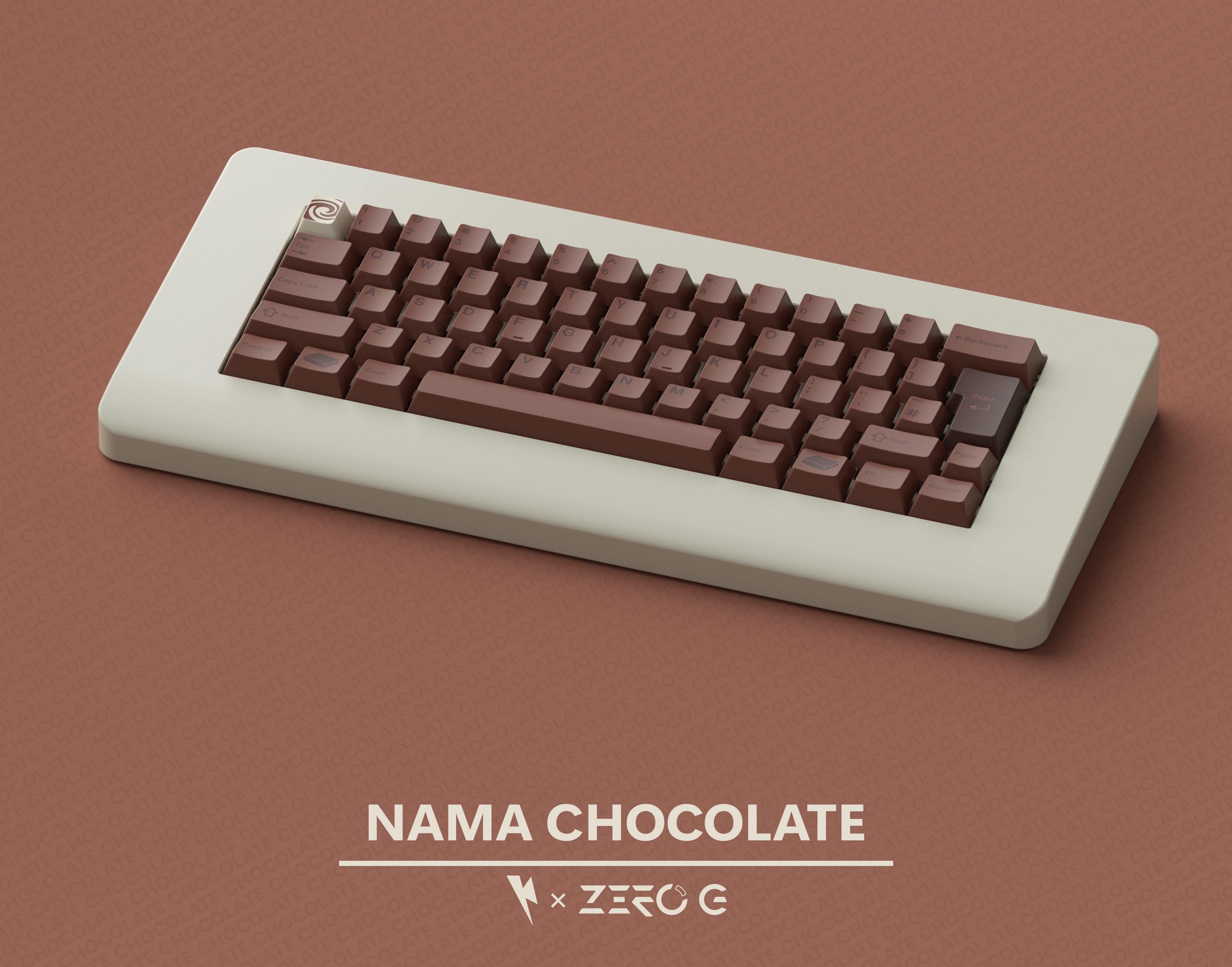 KKB Nama Chocolate Keycaps