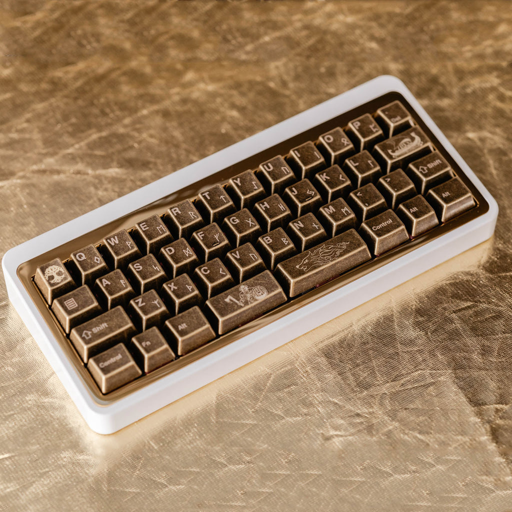 Awekeys Viking Antiques Metal Keycaps Set