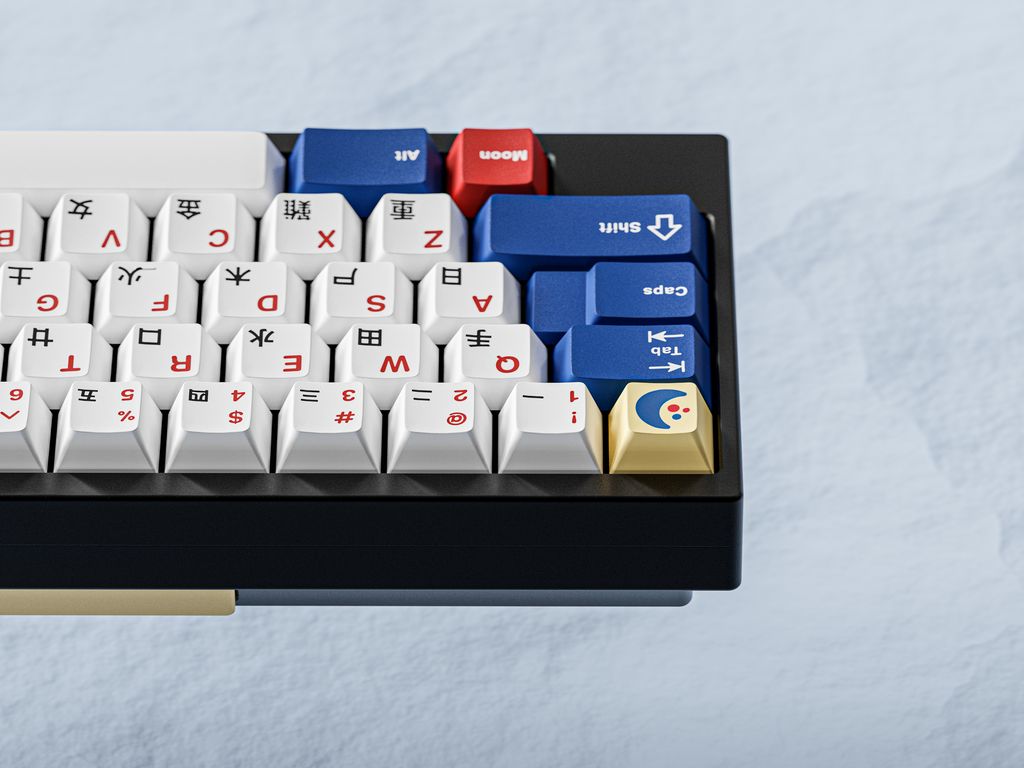 KKB Moon Rabbit Keycaps