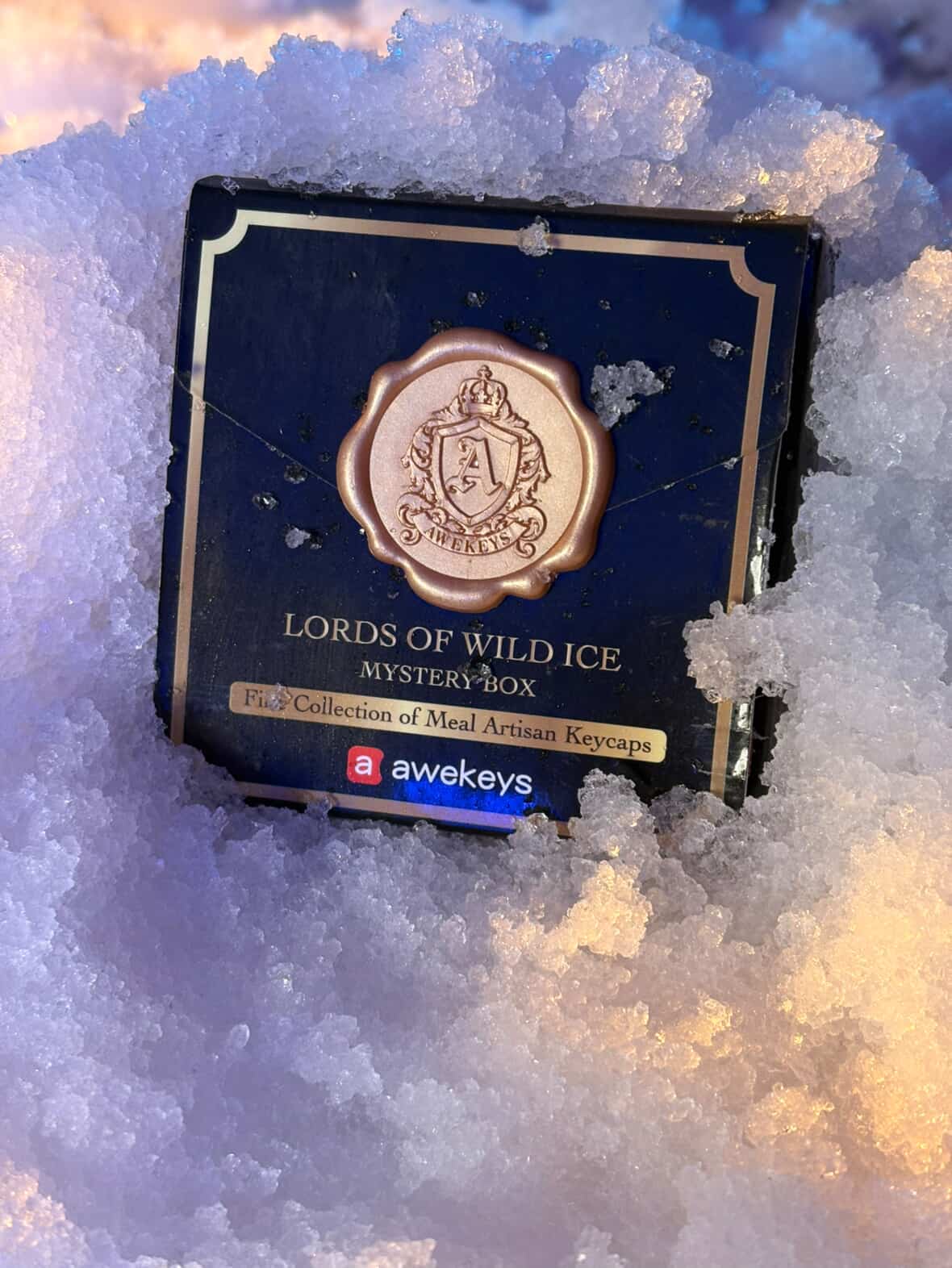 Awekeys Wild Ice Full Metal Keycaps Set - Group-Buy