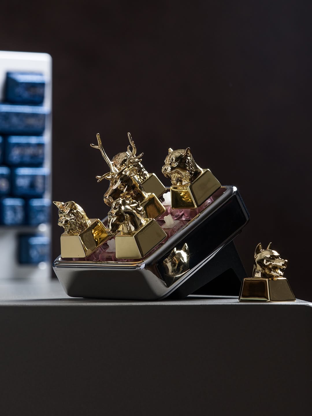 Awekeys Wild Ice Full Metal Keycaps Set - Group-Buy