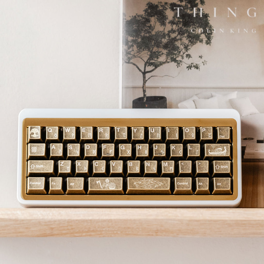 Awekeys Viking Antiques Metal Keycaps Set