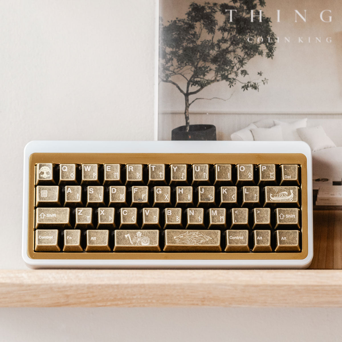 Awekeys Viking Antiques Metal Keycaps Set